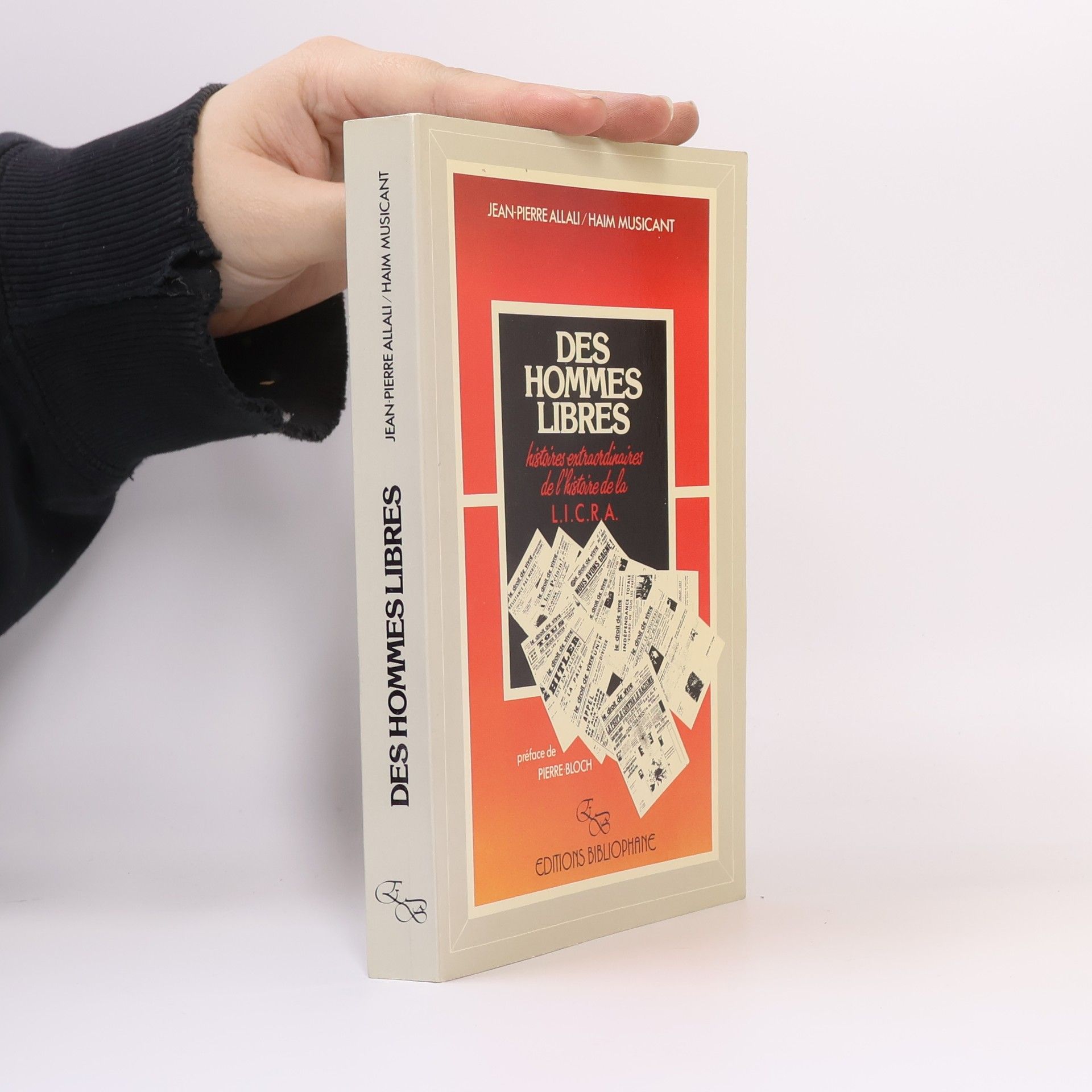 Jean-Pierre Allali Des hommes libres