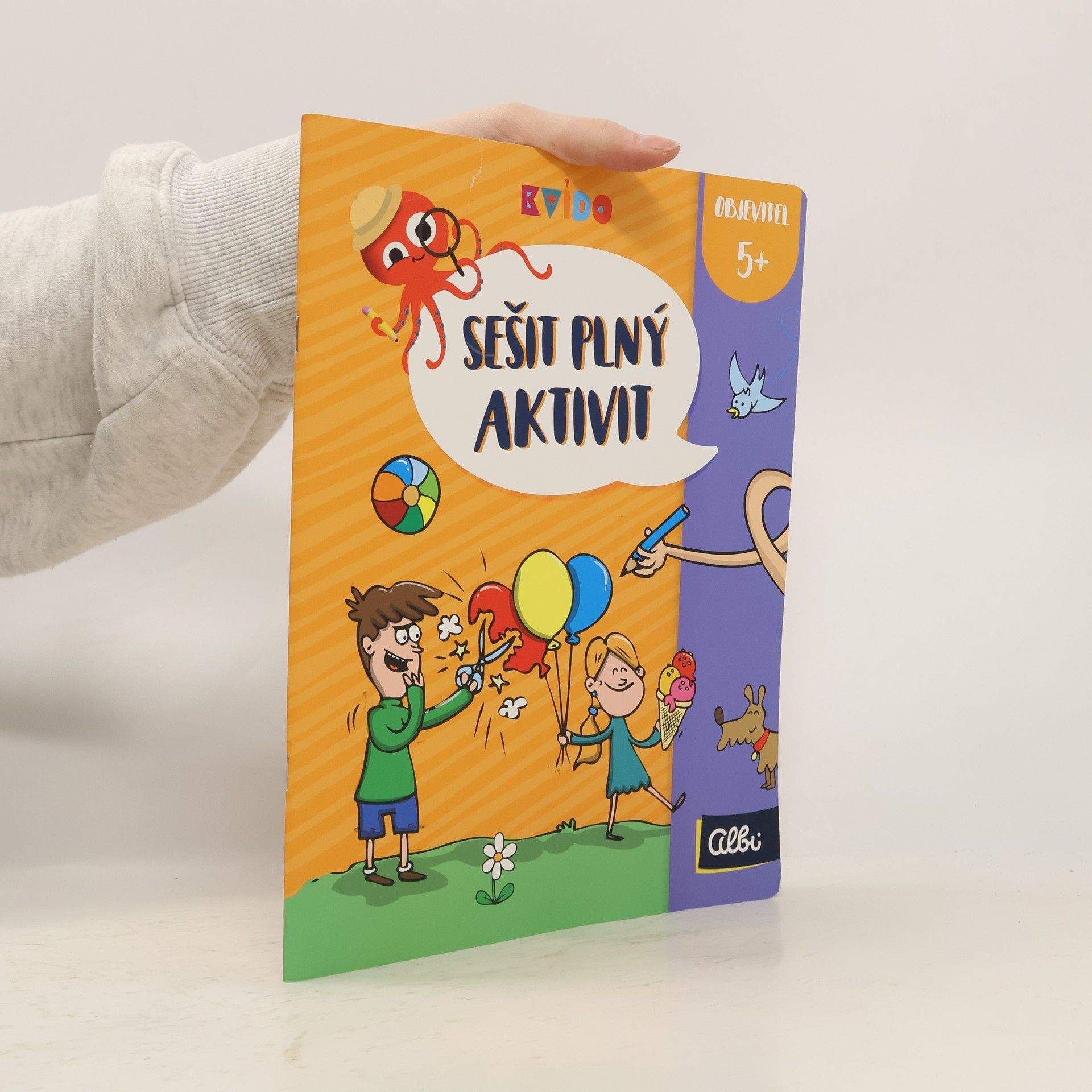 Various authors Sešit plný aktivit. Předškolák 5+