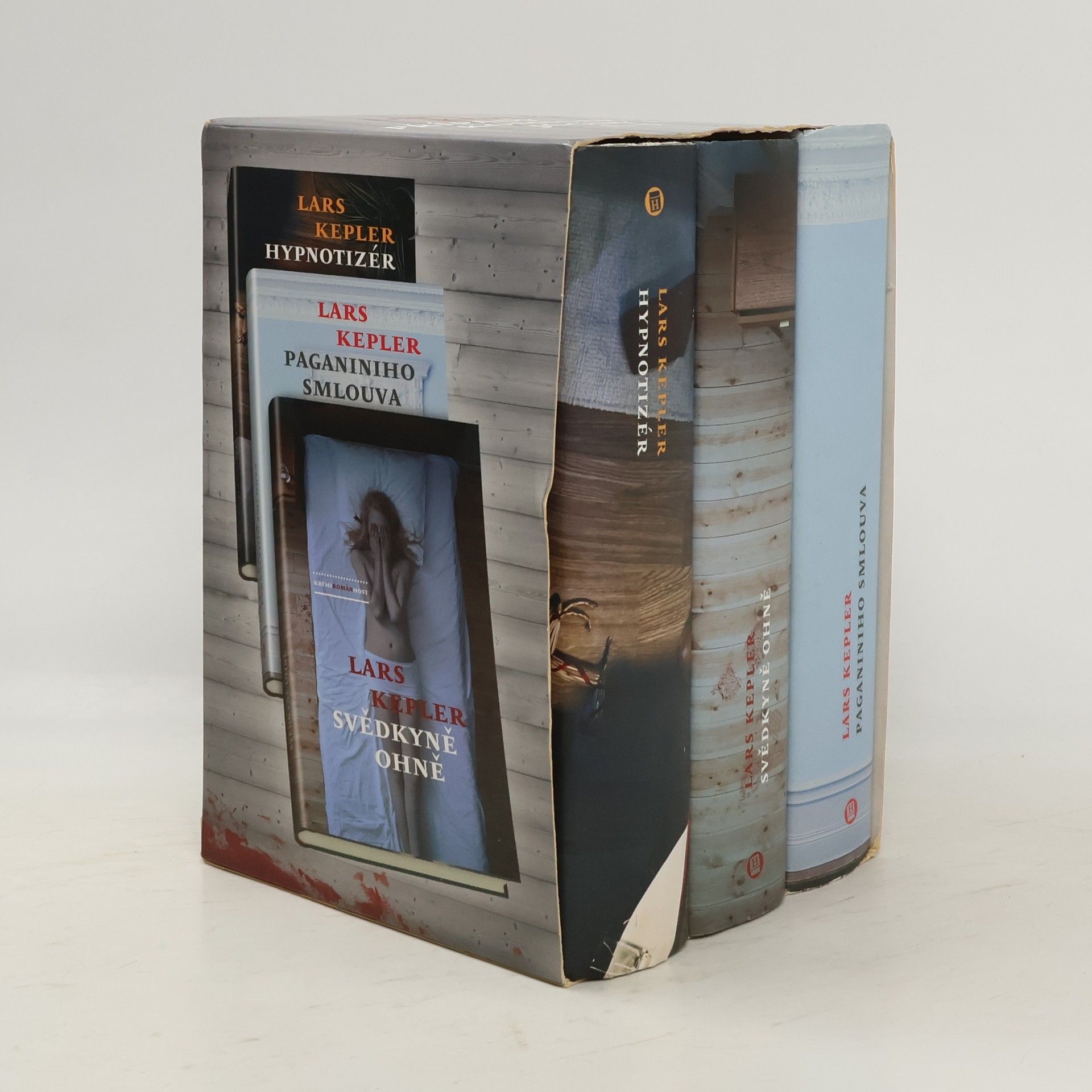 Lars Kepler Paganiniho smlouva. Svědkyně ohně. Hypnotizér