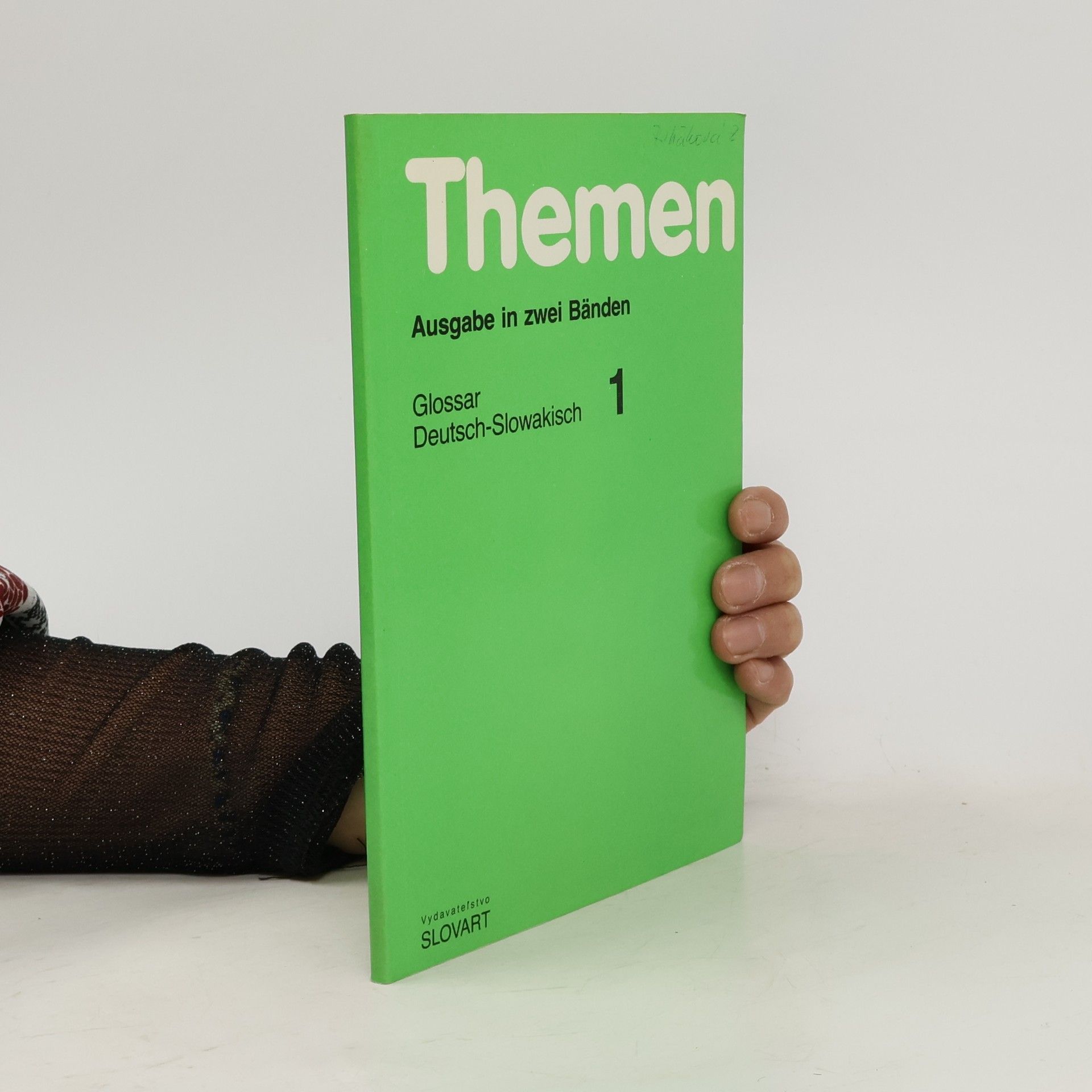 Themen Glossar Deutsch-Slowakisch 1