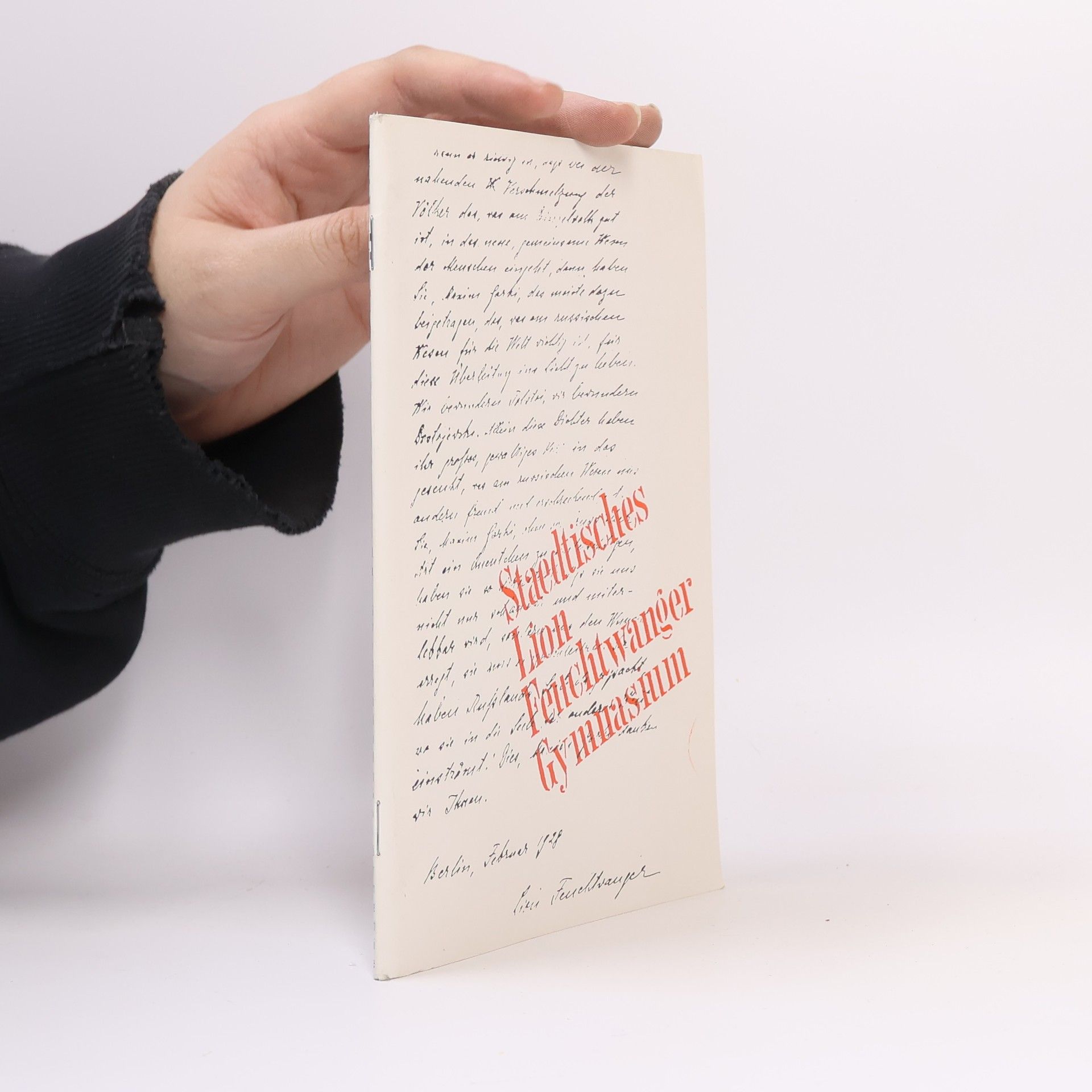 AA.VV. Städtisches Lion-Feuchtwanger-Gymnasium