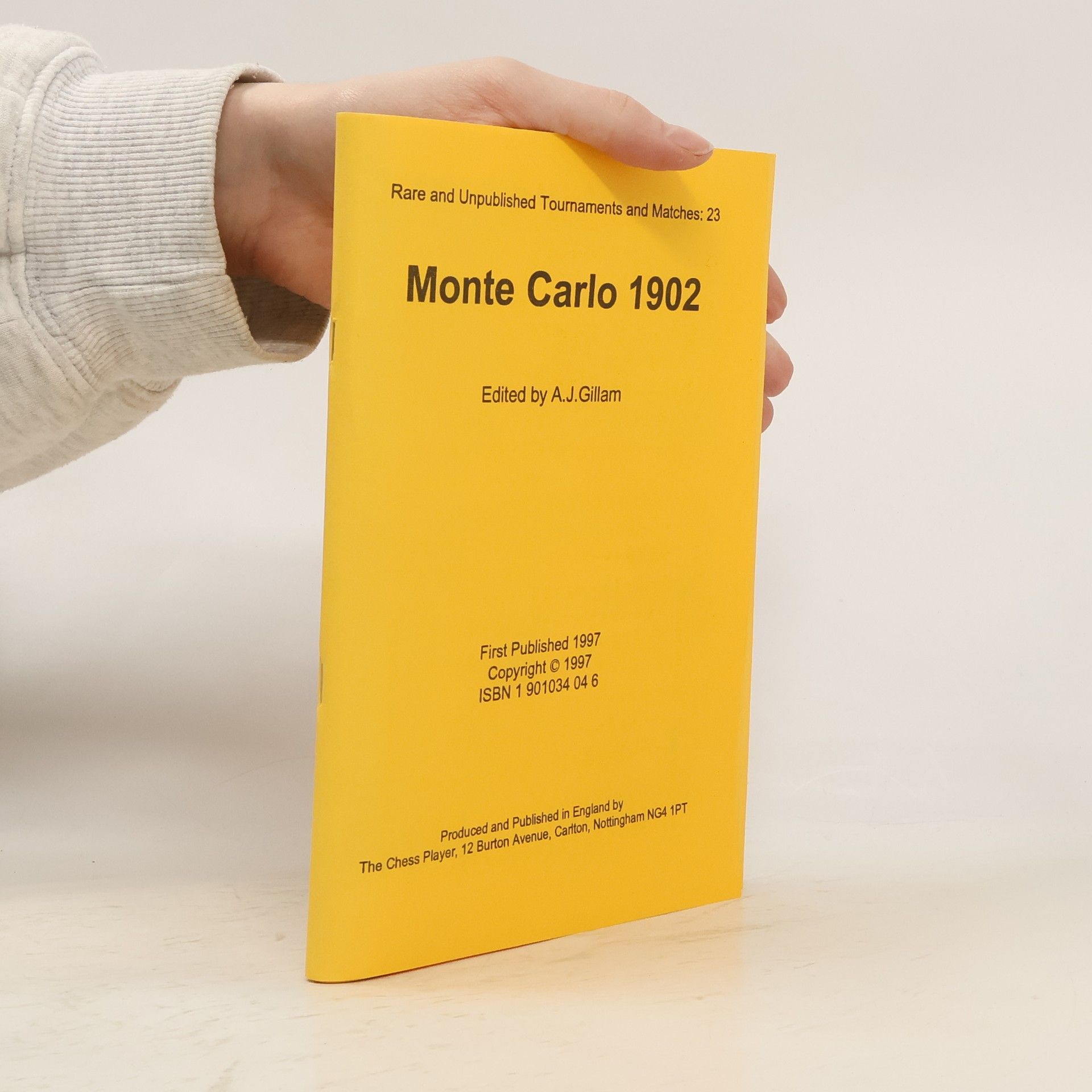 A. J. Gillam Monte Carlo 1902