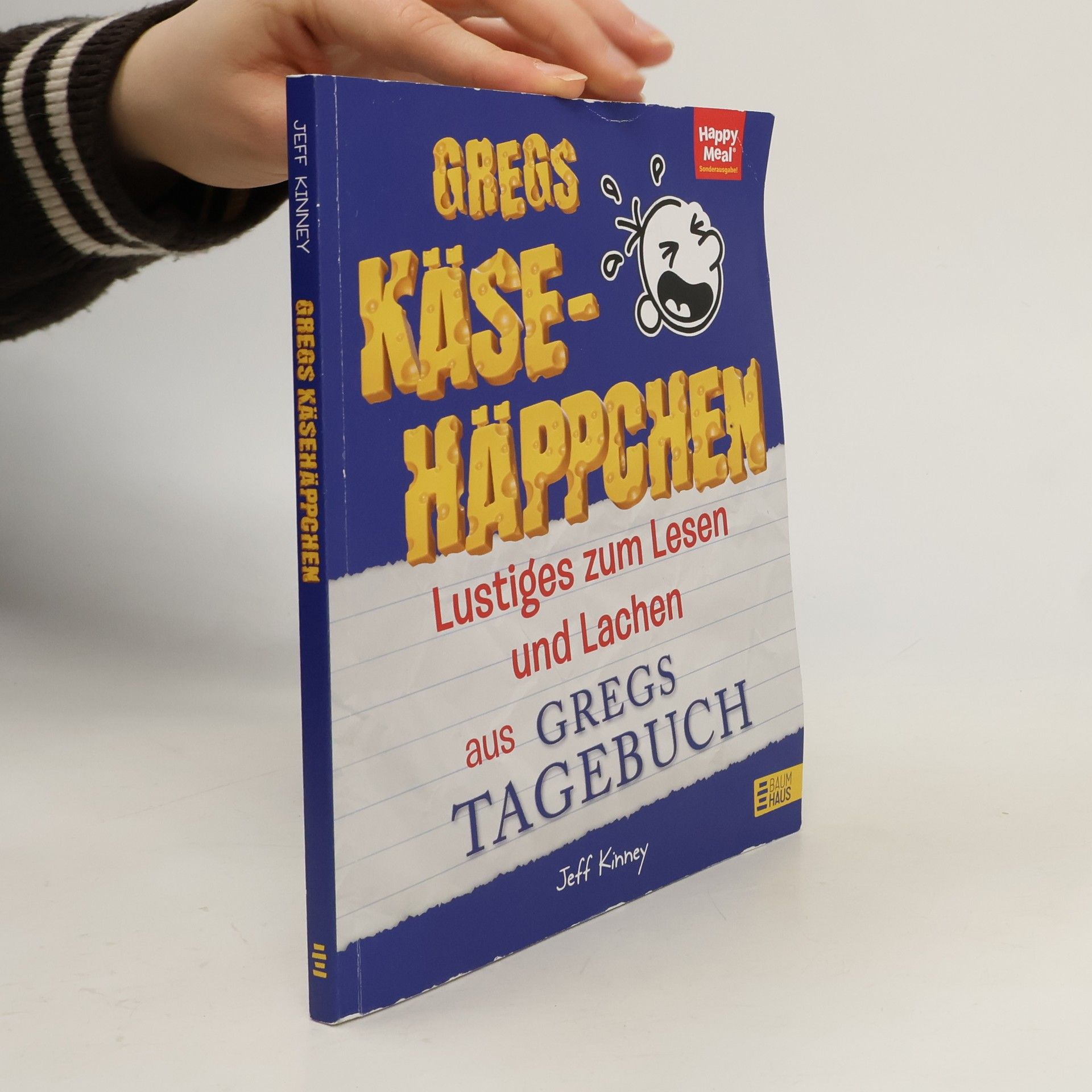Jeff Kinney Gregs Käsehäppchen. Lustiges zum Lesen und Lachen aus Gregs Tagebuch