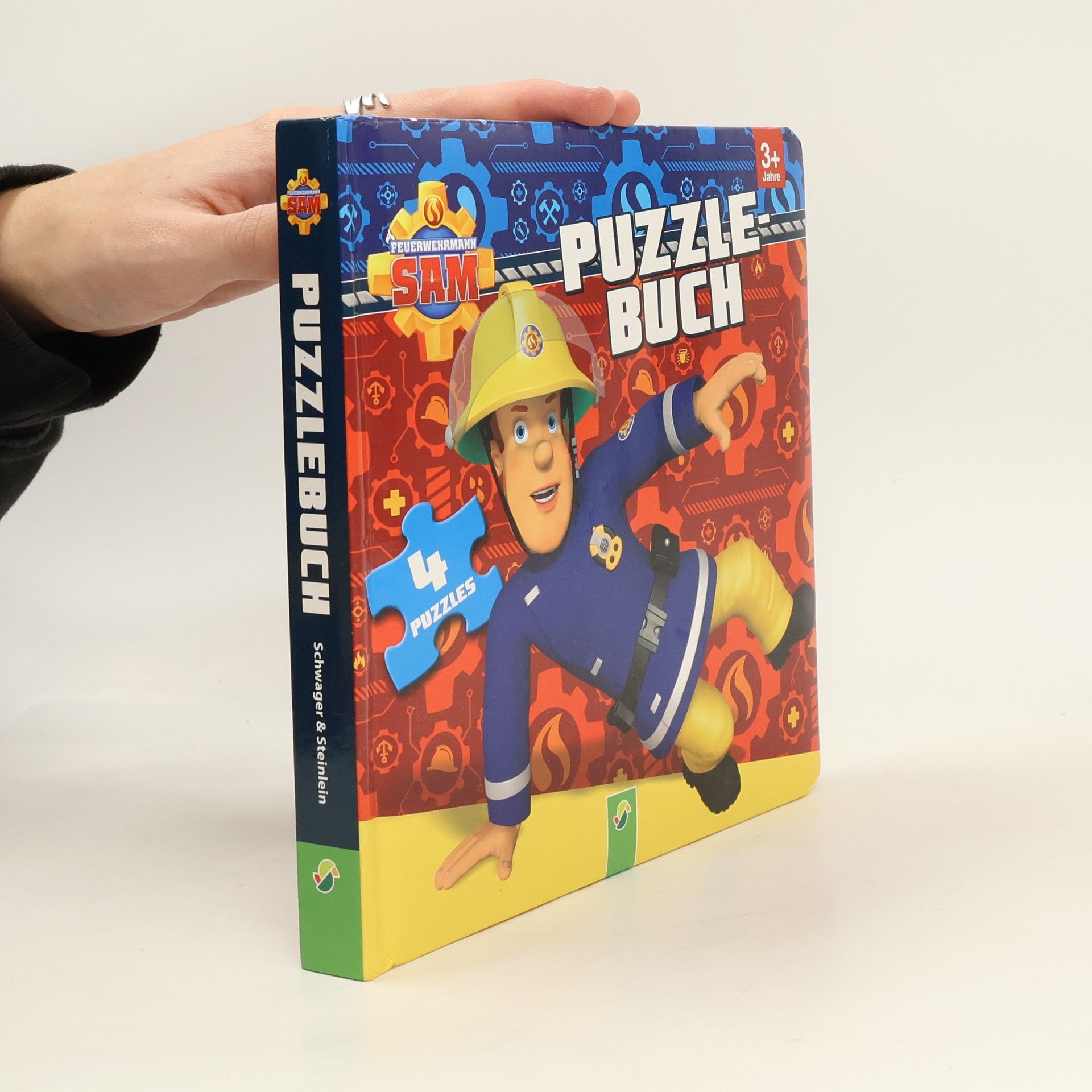 Autorenkollektiv Fireman Sam. Knižka s Puzzle