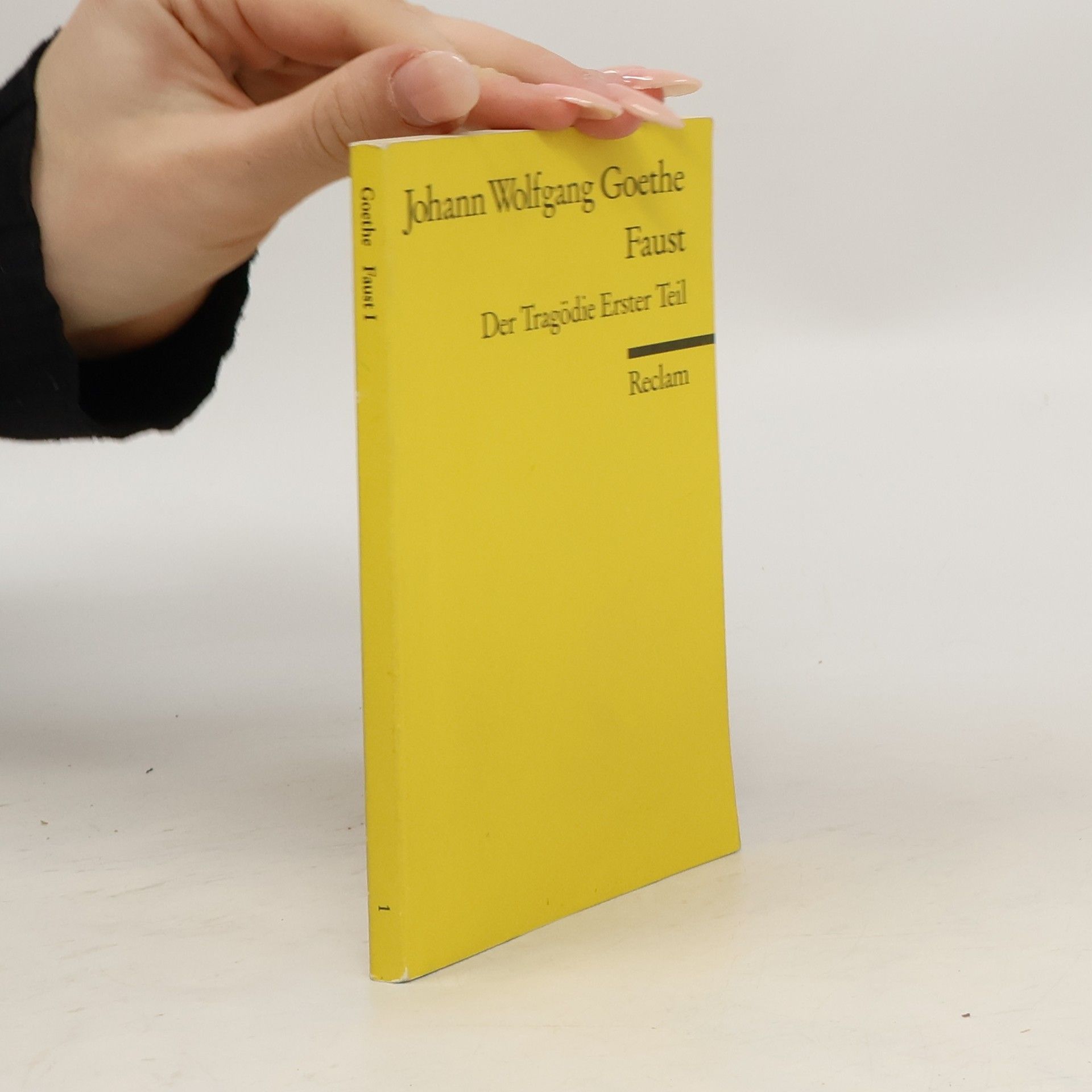 Faust : der Tragödie Erster teil