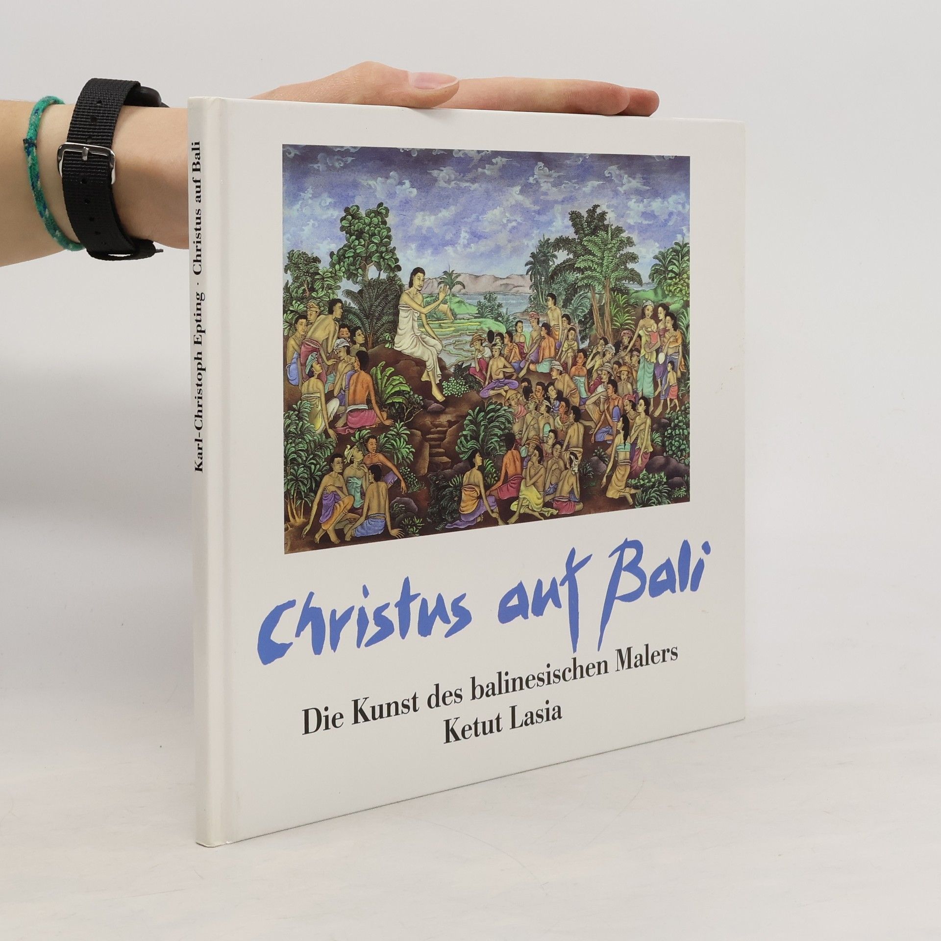 Ketut Lasia Christus auf Bali