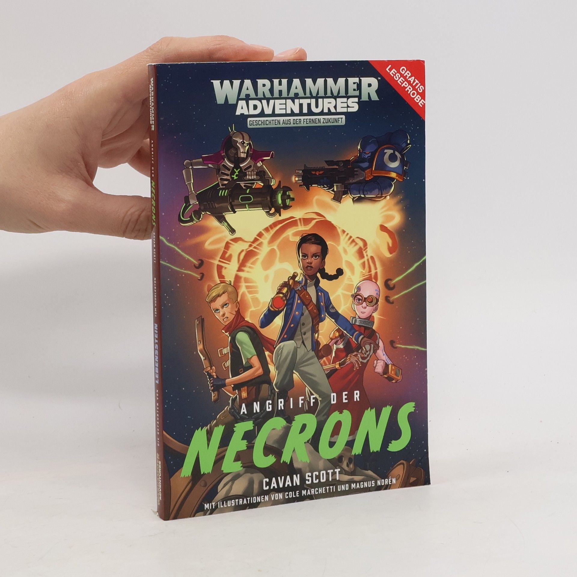 Tom Huddleston Warhammer Adventures: Die Gefährten von Lebensstein. Angriff der Necrons