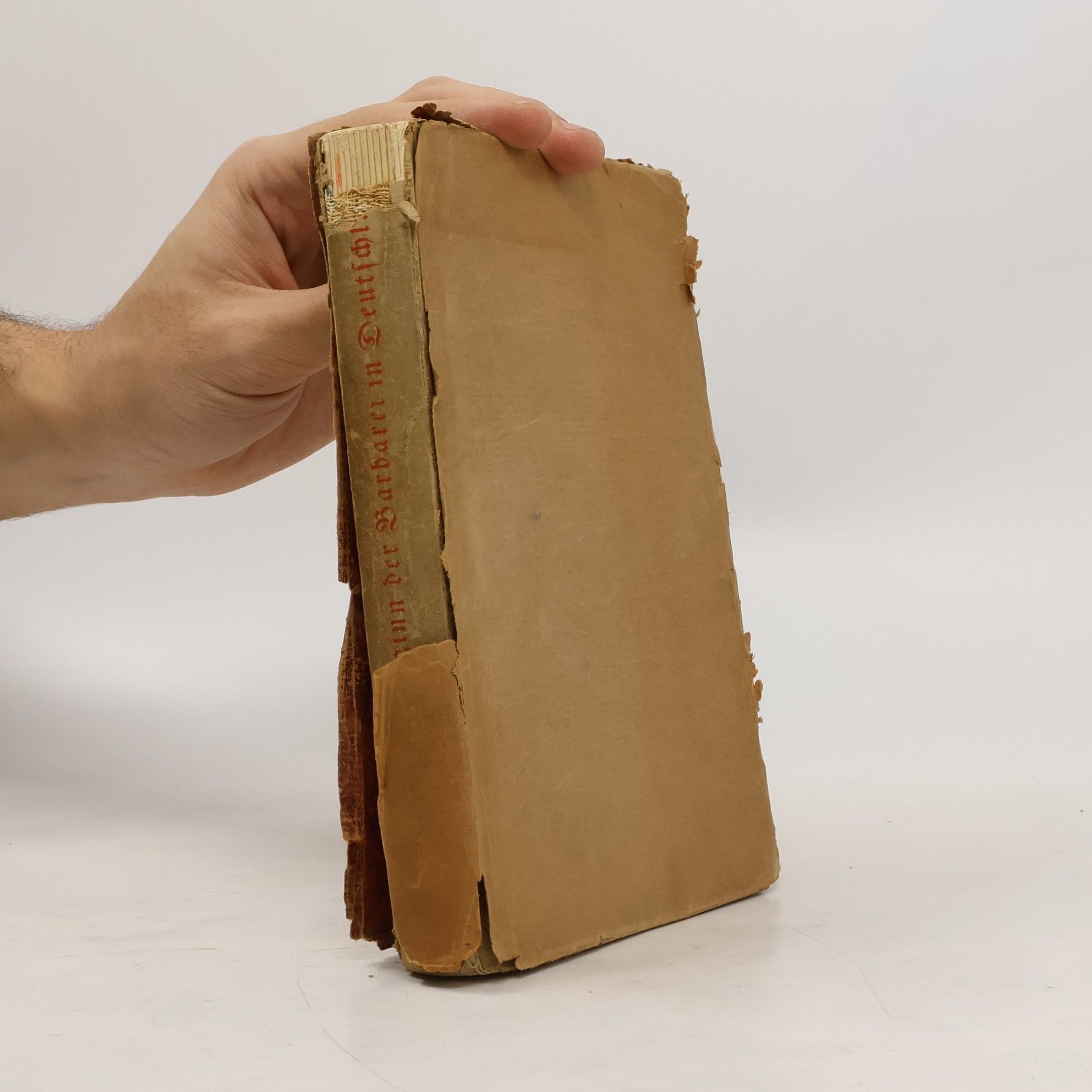 Berbard von Brentano Der Beginn der Barbarei in Deutschland