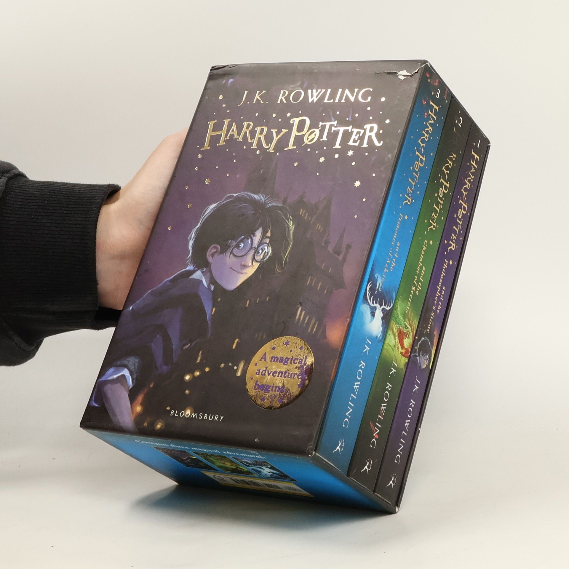 J. K. Rowling Harry Potter 1-3 (box)