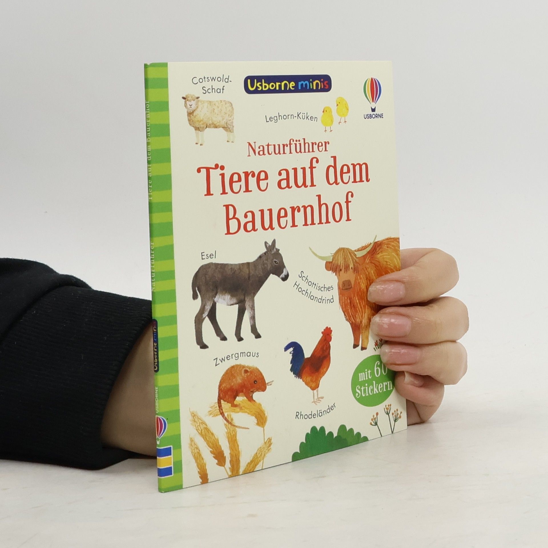 Kolektiv autorů Usborne Minis Naturführer: Tiere auf dem Bauernhof