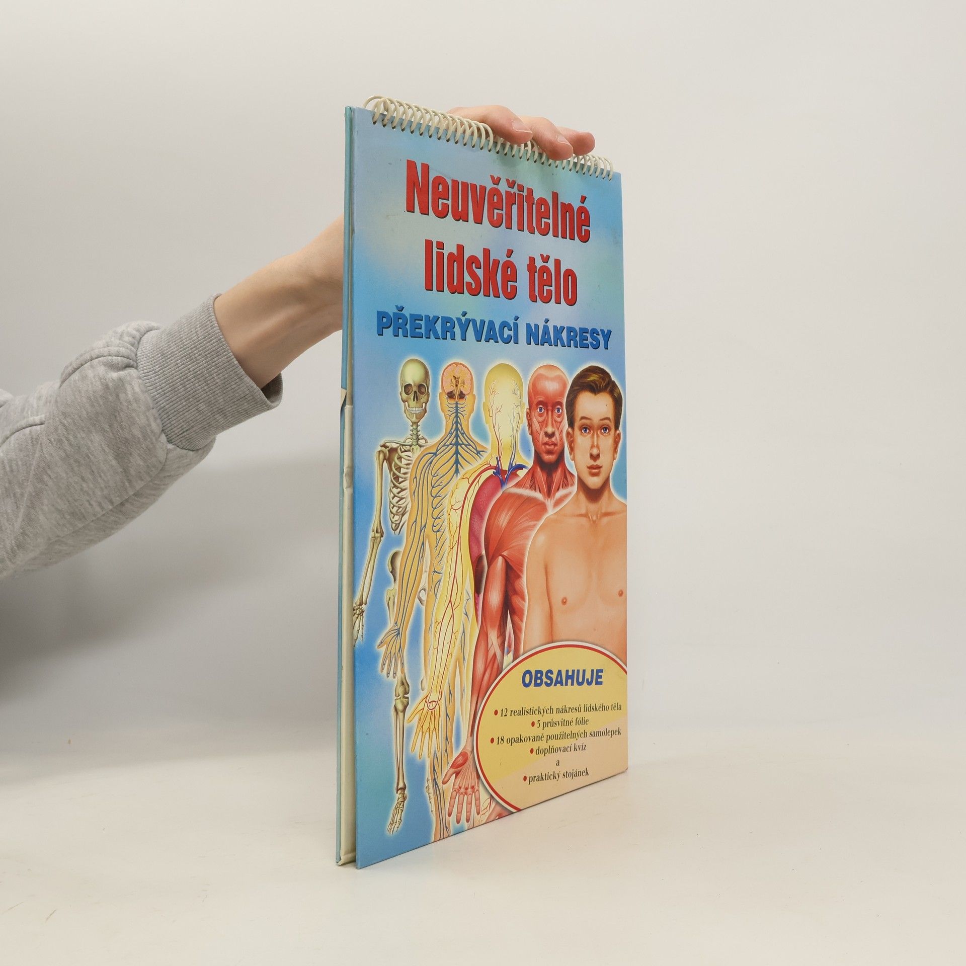 Neuvěřitelné lidské tělo : překrývací nákresy