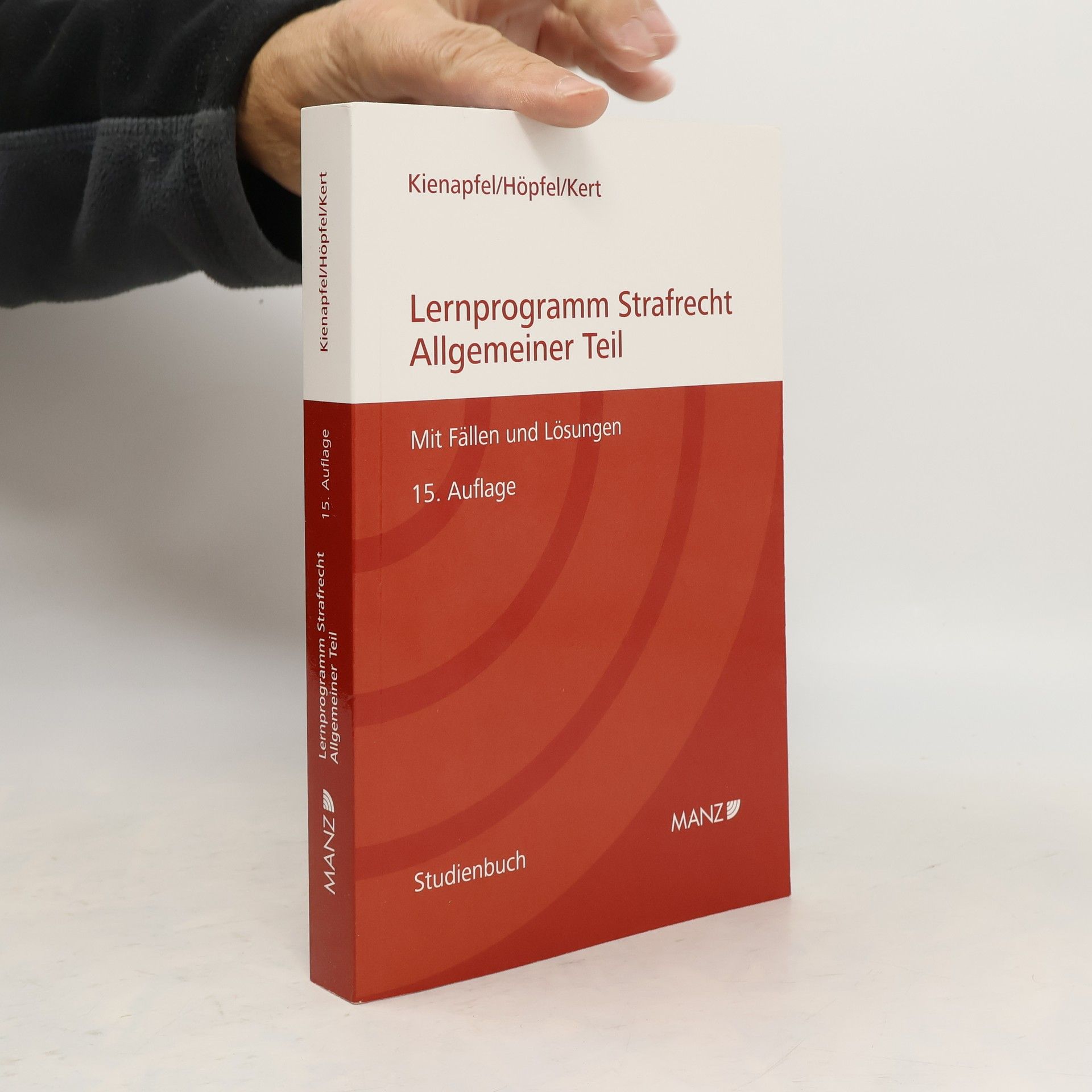 Diethelm Kienapfel Lernprogramm Strafrecht Allgemeiner Teil