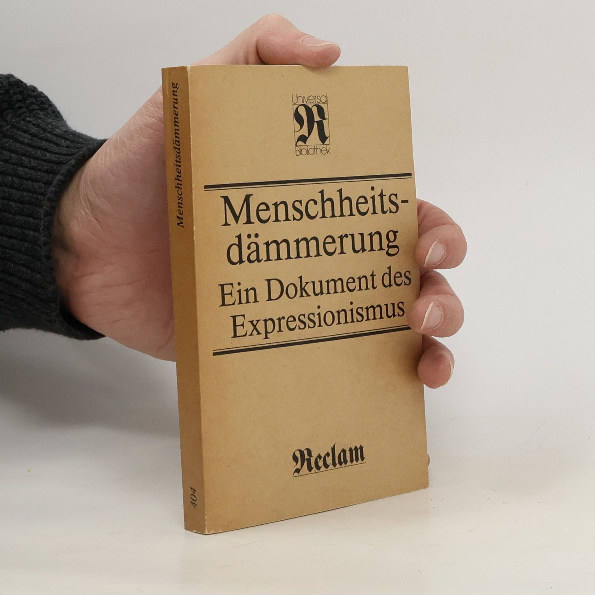 AA.VV. Menschheitsdämmerung