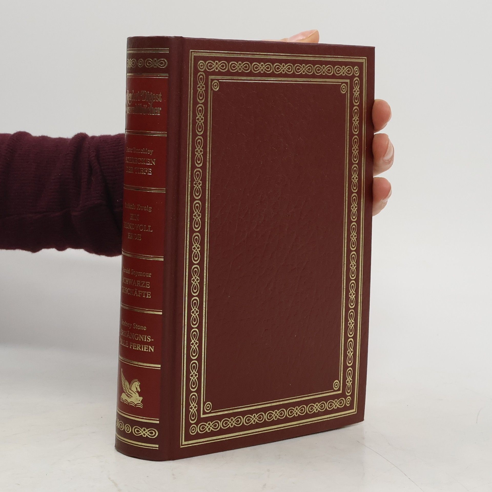 Reader's Digest Auswahlbücher. Schrecken der Tiefe. Ein Mundvoll Erde. Schwarze Geschäfte. Verhängnisvolle Ferien