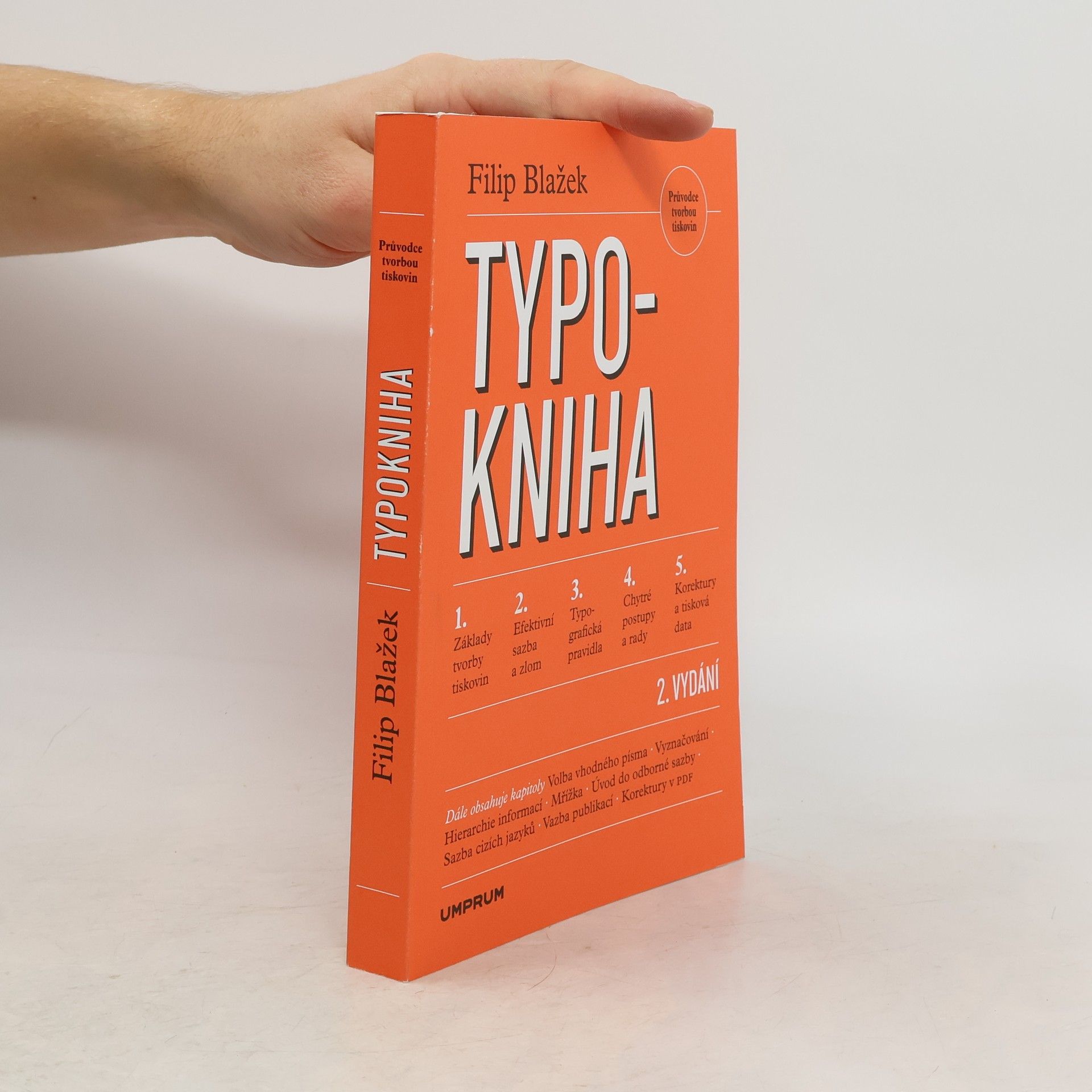 Typokniha: Průvodce tvorbou tiskovin