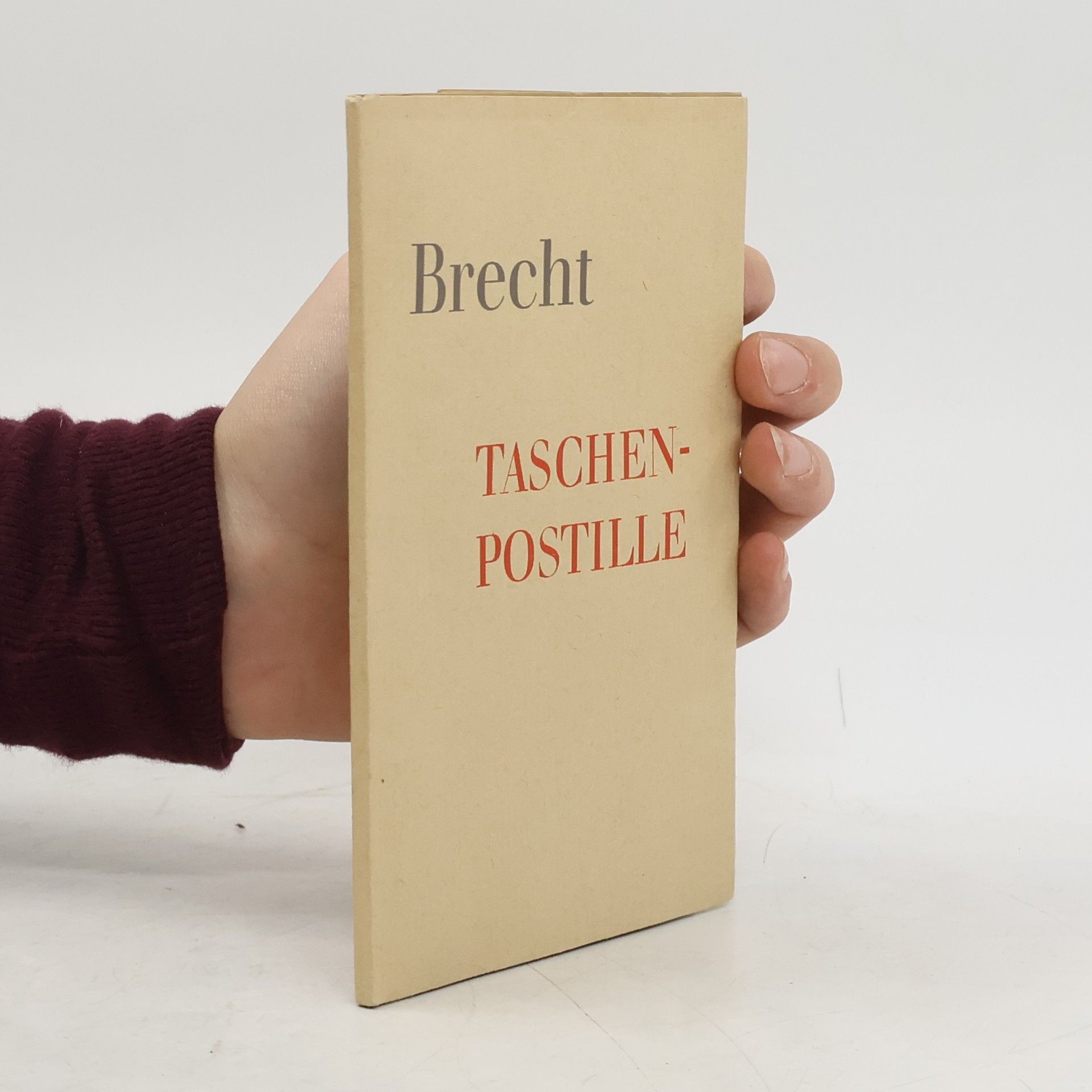 Bertolt Brecht Taschenpostille