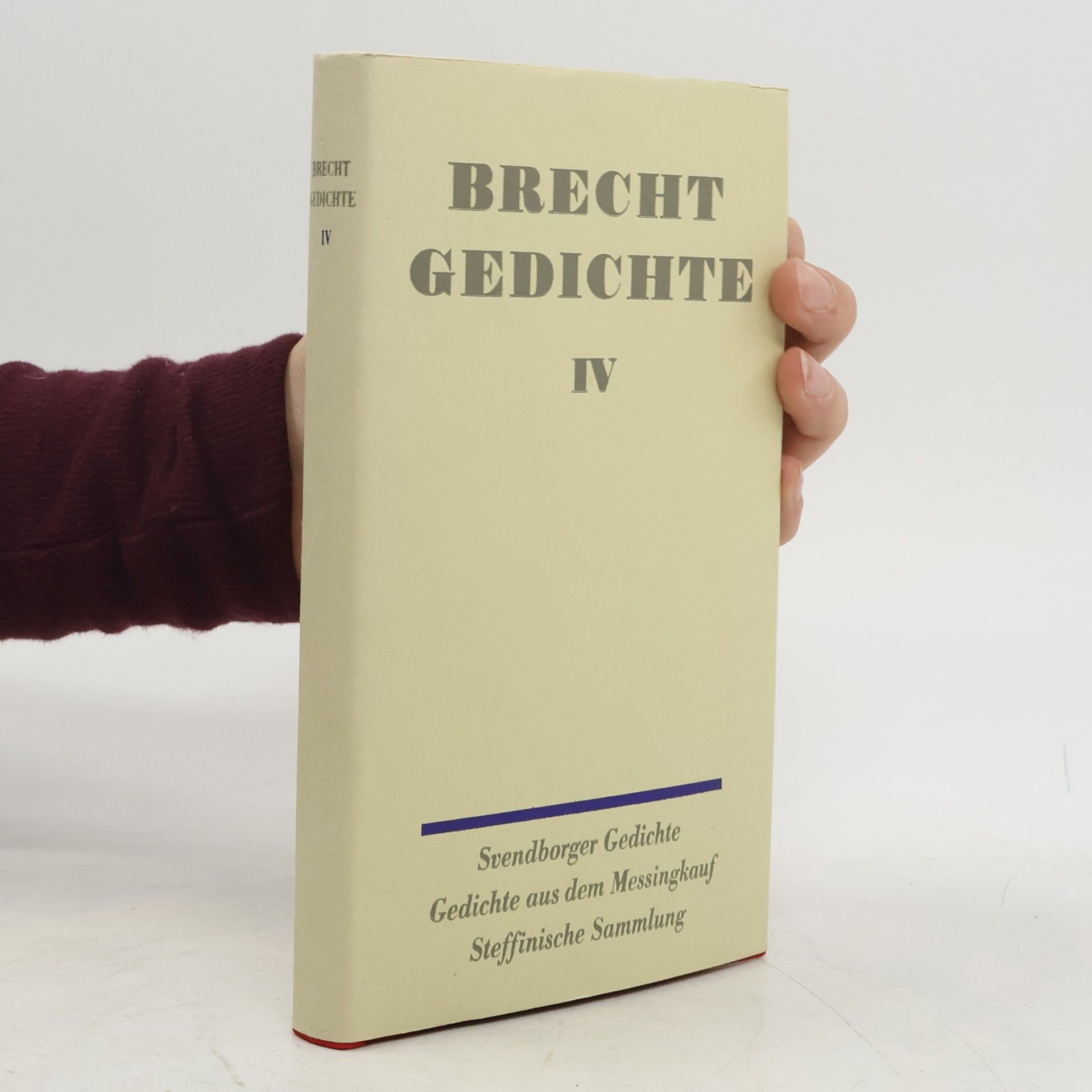 Bertolt Brecht Gedichte IV.