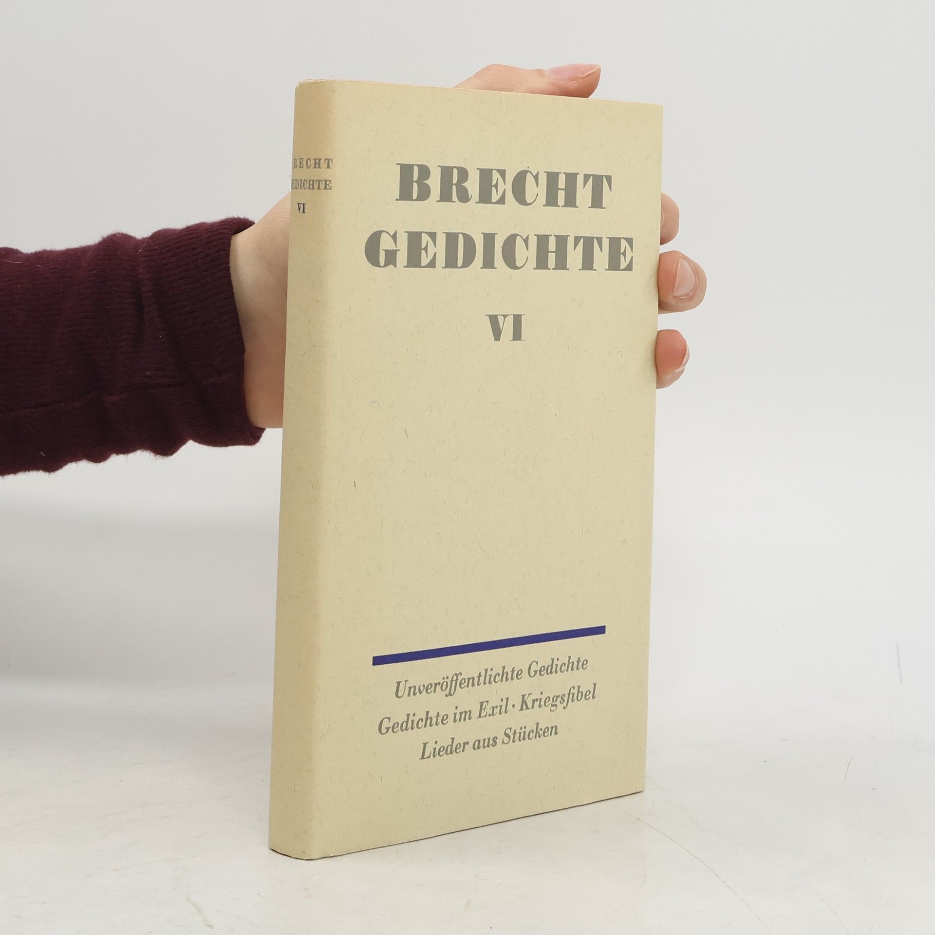 Bertolt Brecht Gedichte VI. 1941-1947