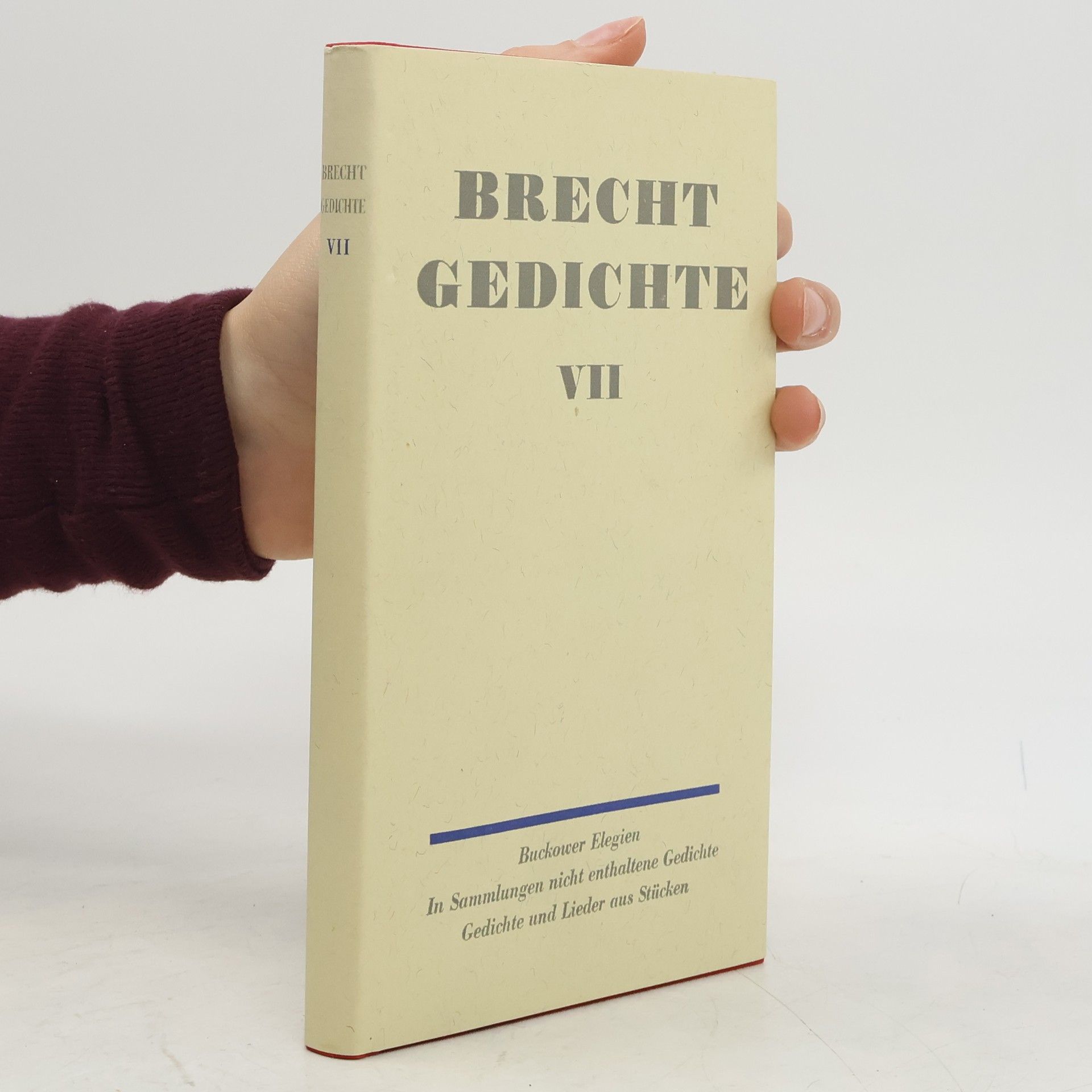 Autorenkollektiv Brecht Gedichte VII