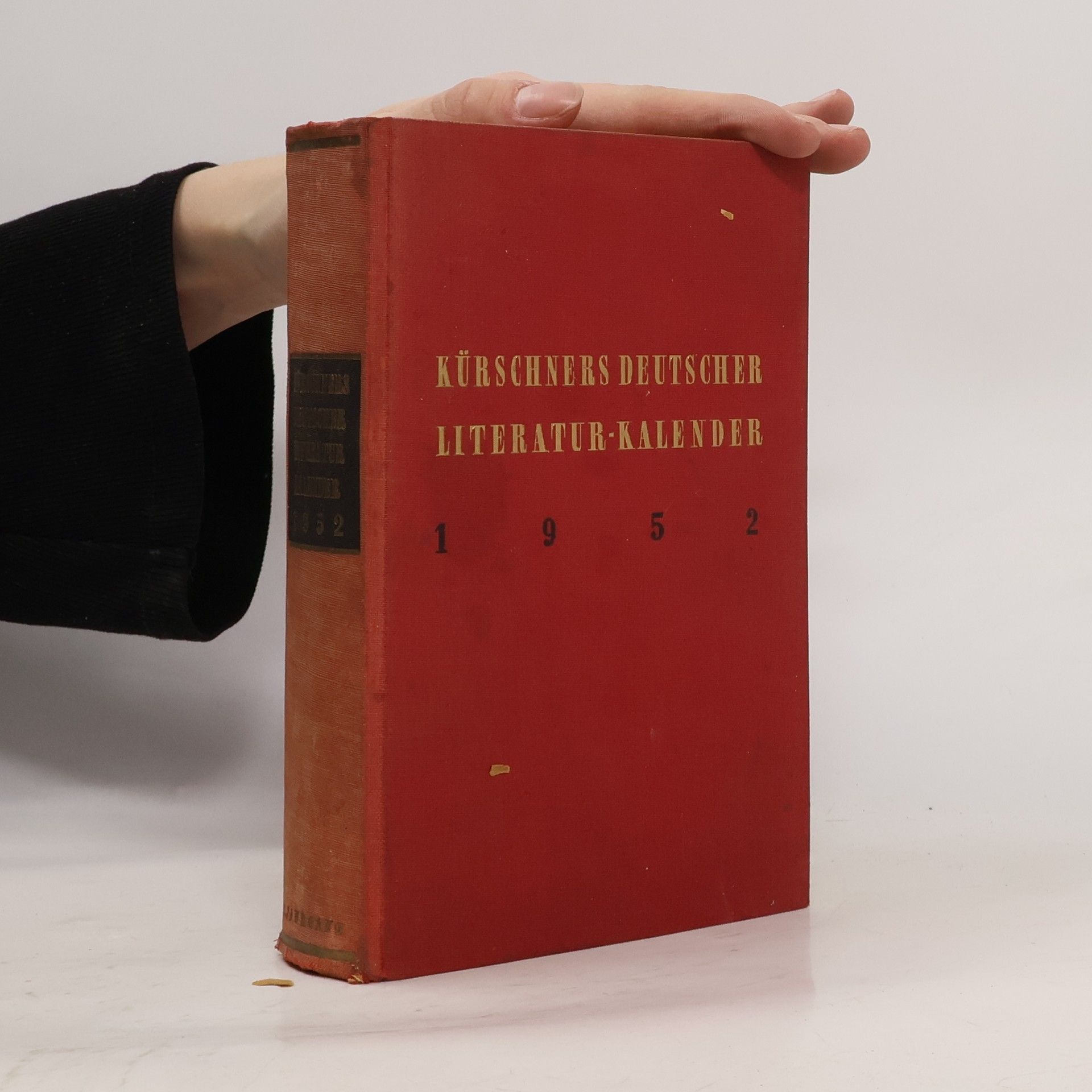 Joseph Kürschner Kürschners Deutscher Literatur-Kalender 1952