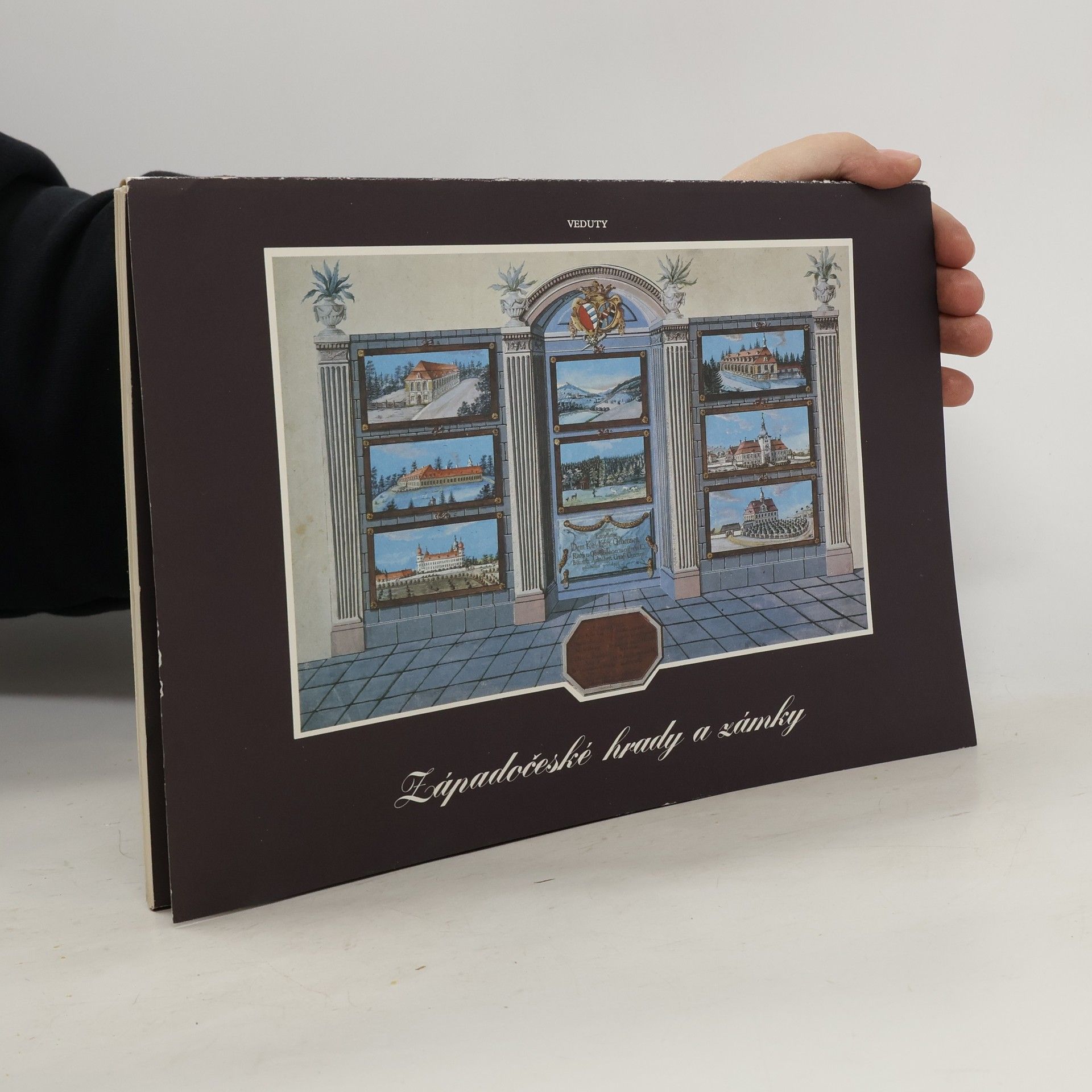 Jana Croy Západočeské hrady a zámky (23 listů v deskách)