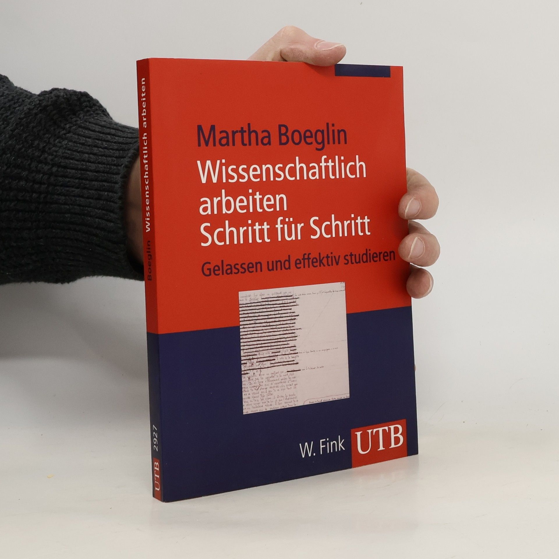 Martha Boeglin Wissenschaftlich arbeiten Schritt für Schritt