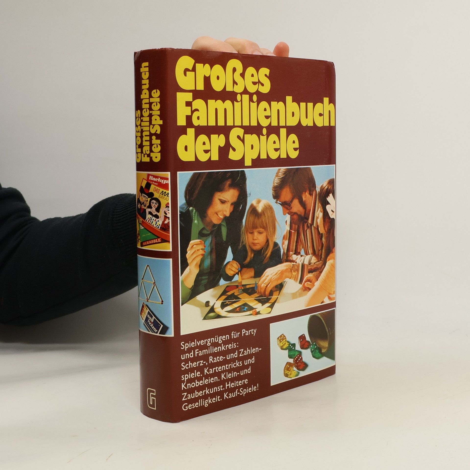 Autores varios Grosses Familienbuch der Spiele