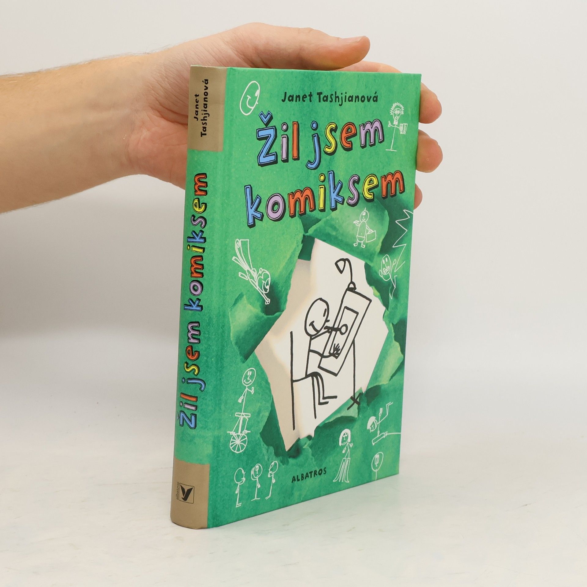 Janet Tashjian Žil jsem komiksem