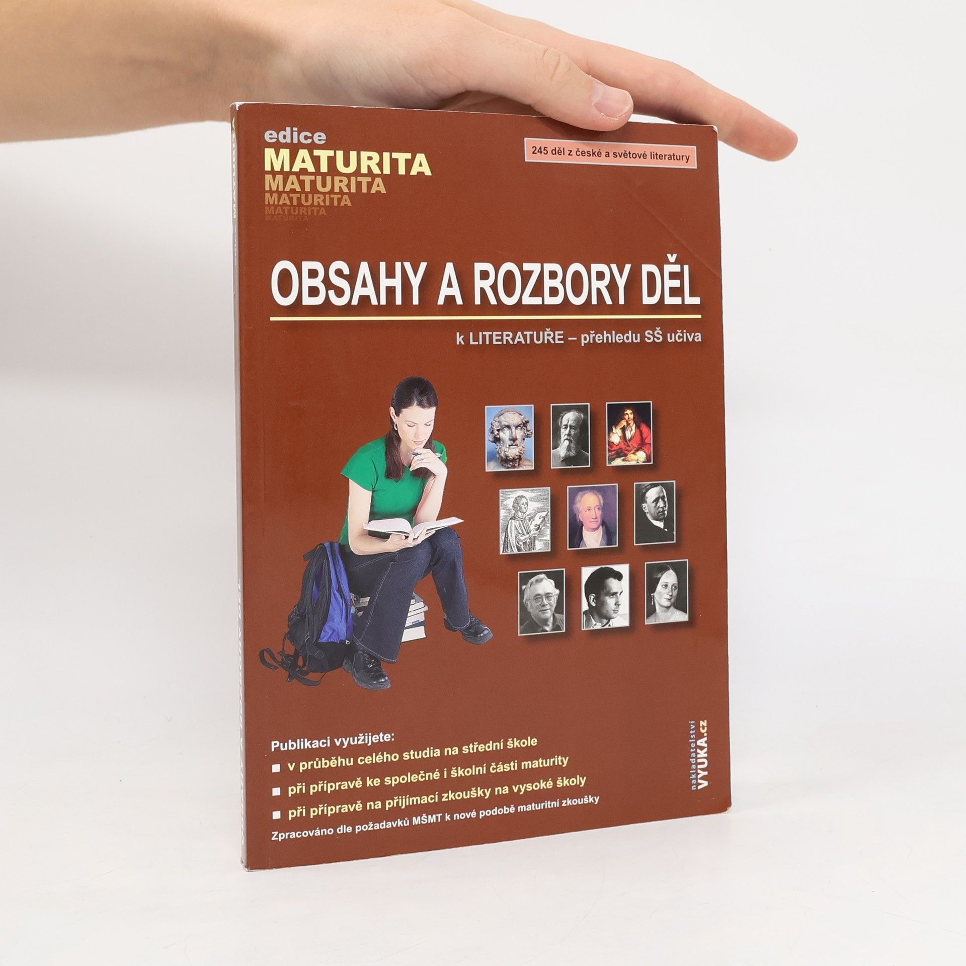 Otakar Slanař Obsahy a rozbory děl. K Literatuře - přehledu SŠ učiva