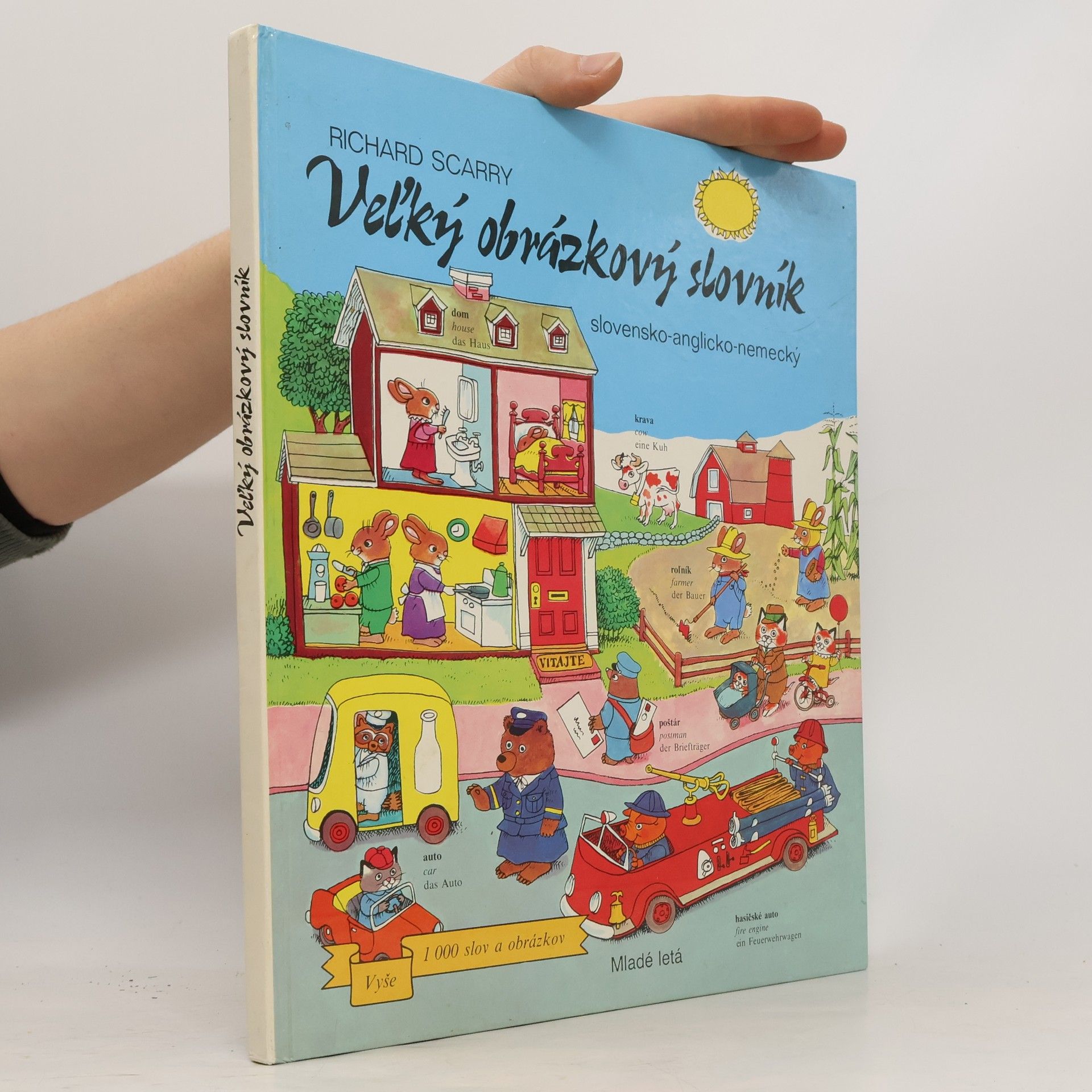 Richard Scarry Veľký obrázkový slovník: slovensko-anglicko-nemecký