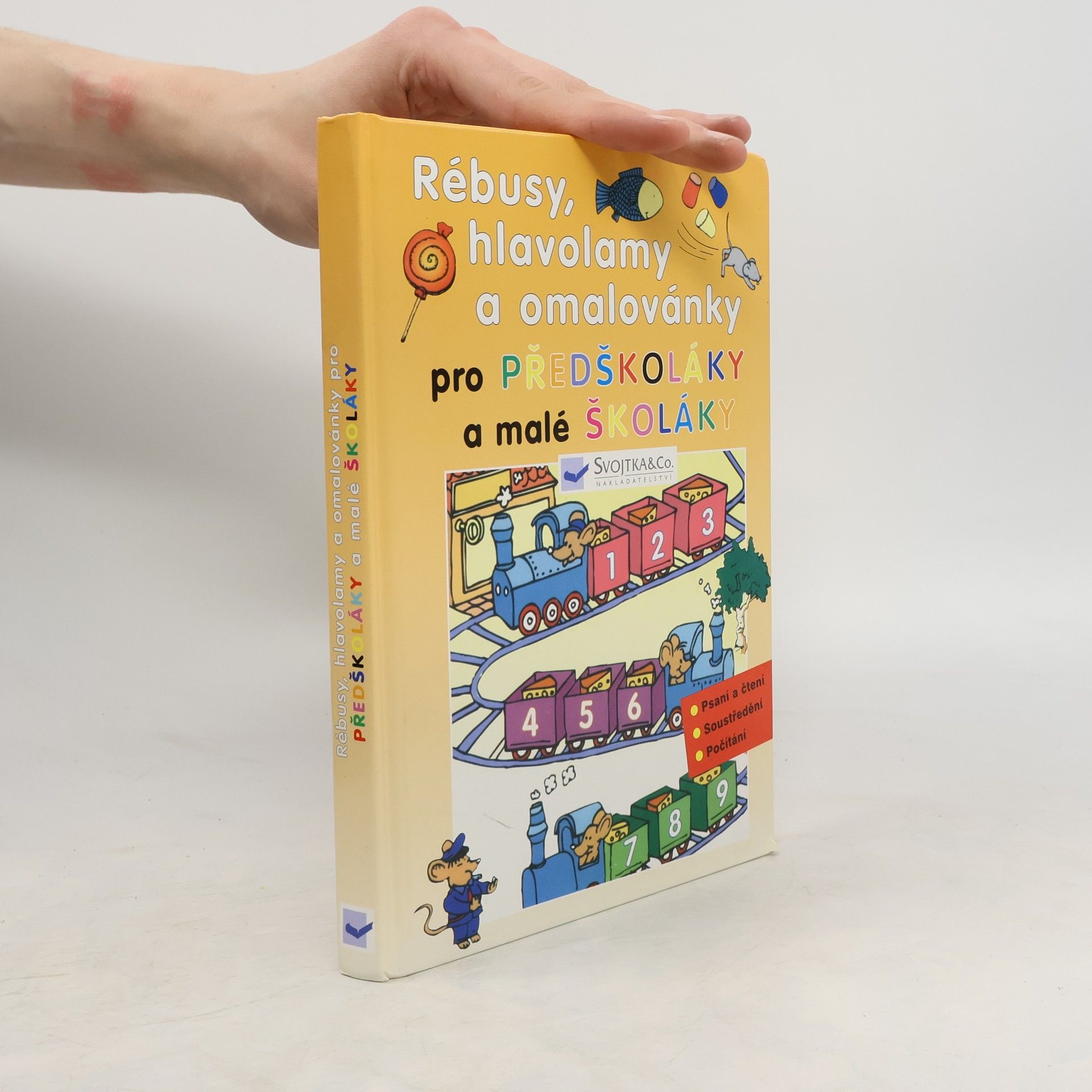 Autorenkollektiv Rébusy, hlavolamy a omalovánky pro předškoláky a malé školáky