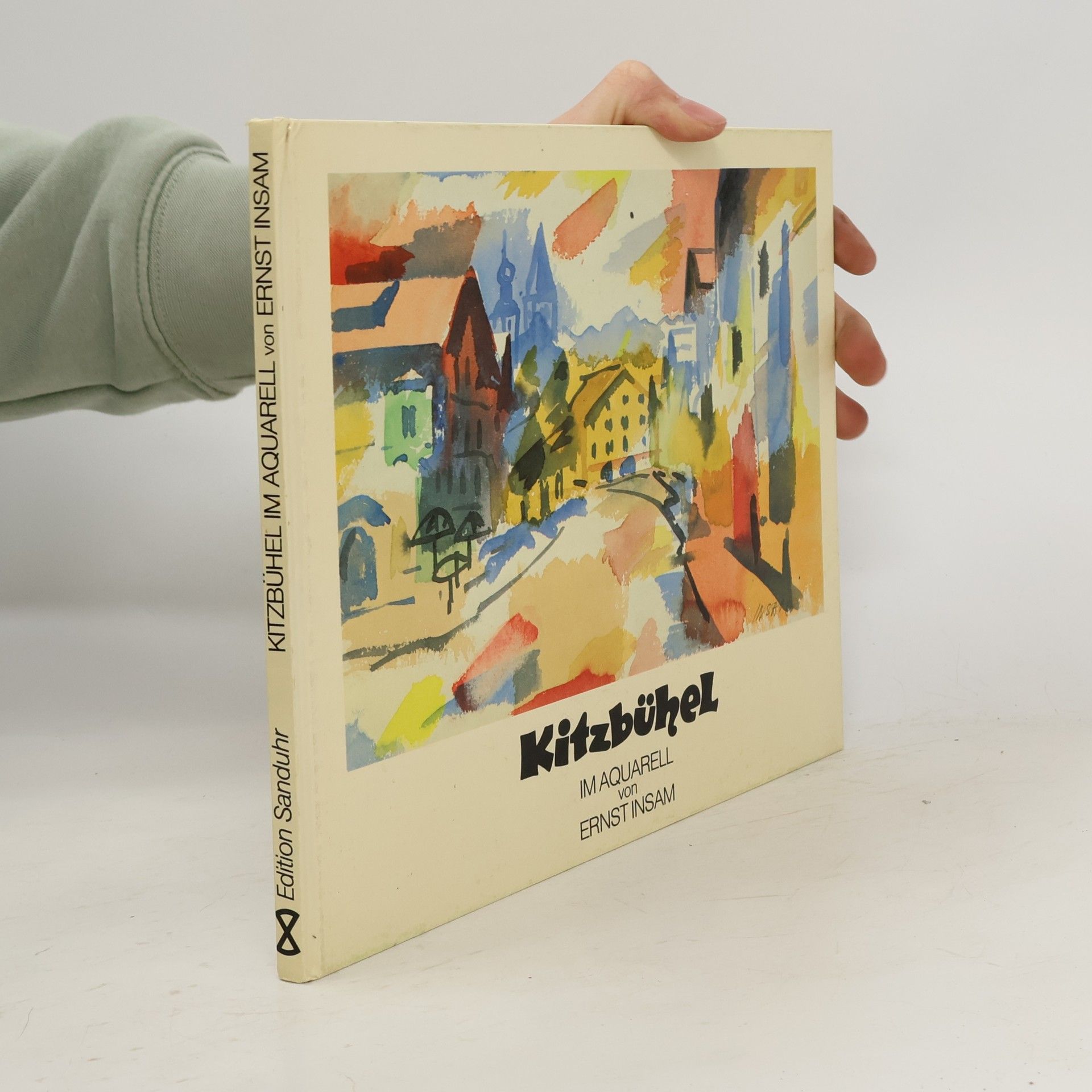 Kitzbühel im Aquareell