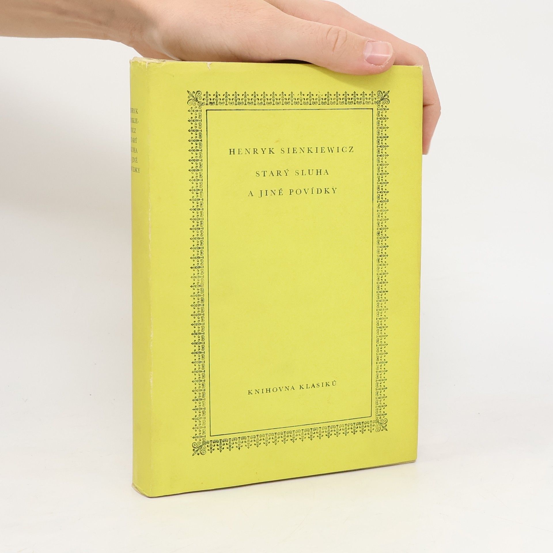 Henryk Sienkiewicz Starý sluha a jiné povídky