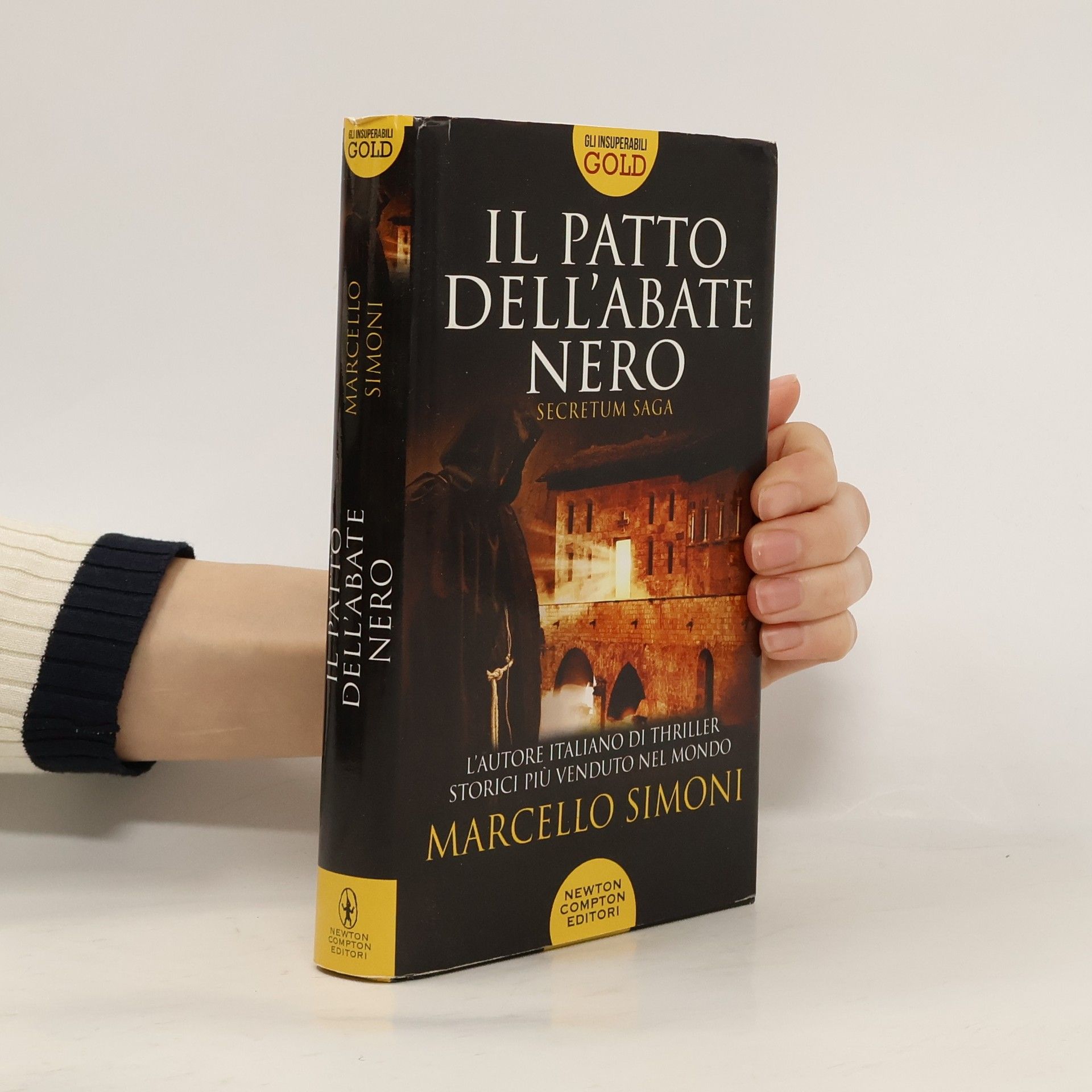 Marcello Simoni Il patto dell’abate nero