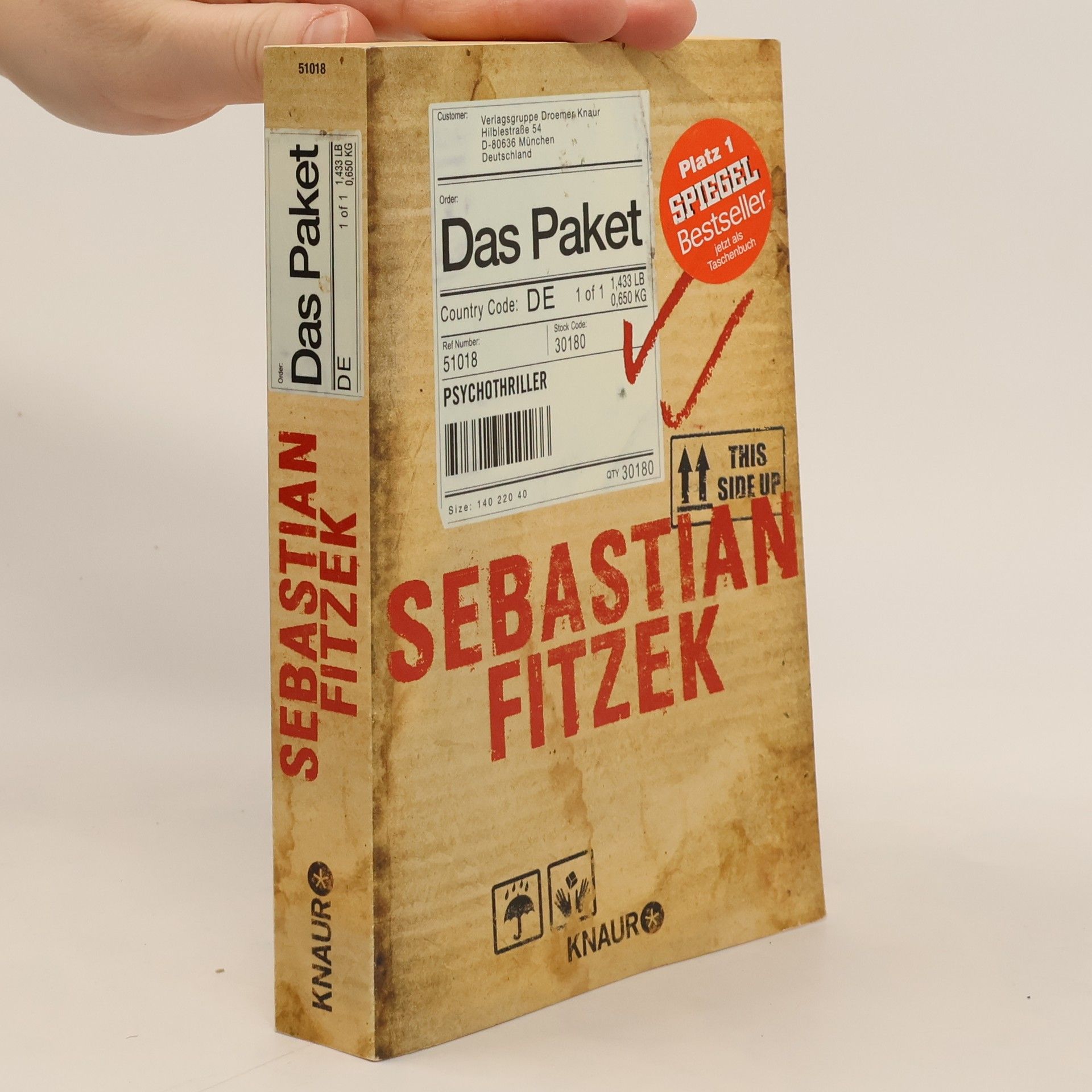 Sebastian Fitzek Das Paket