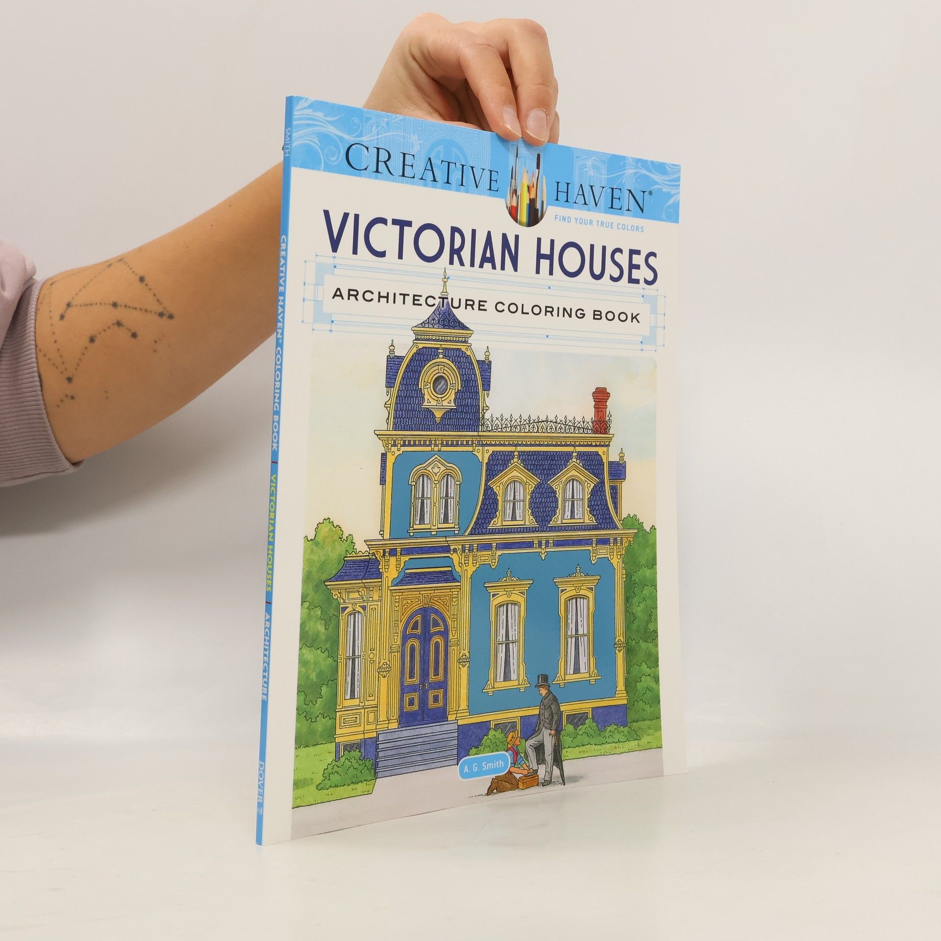 Collectif d'auteurs Creative Haven Victorian Houses Architecture Coloring Book