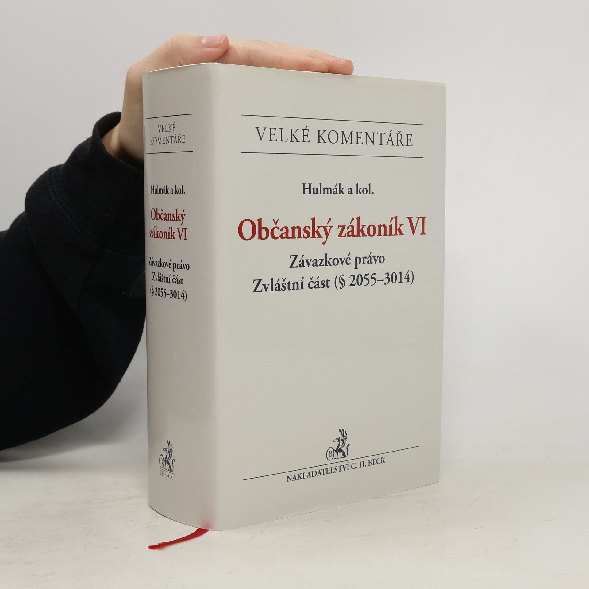 Občanský zákoník VI. Závazkové právo. Zvláštní část