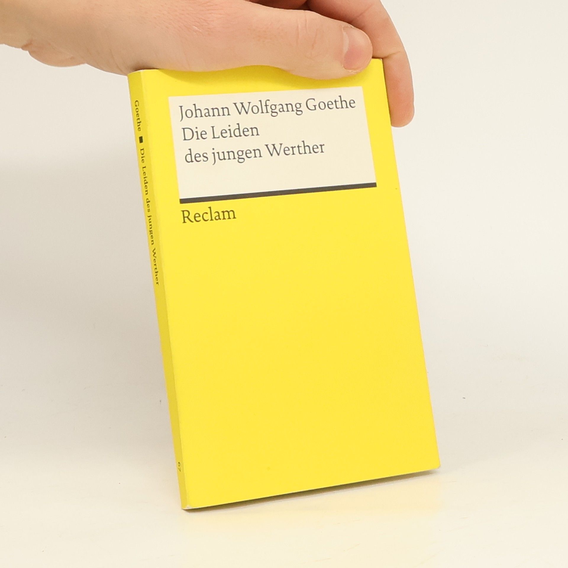 Johann Wolfgang von Goethe Die Leiden des jungen Werther