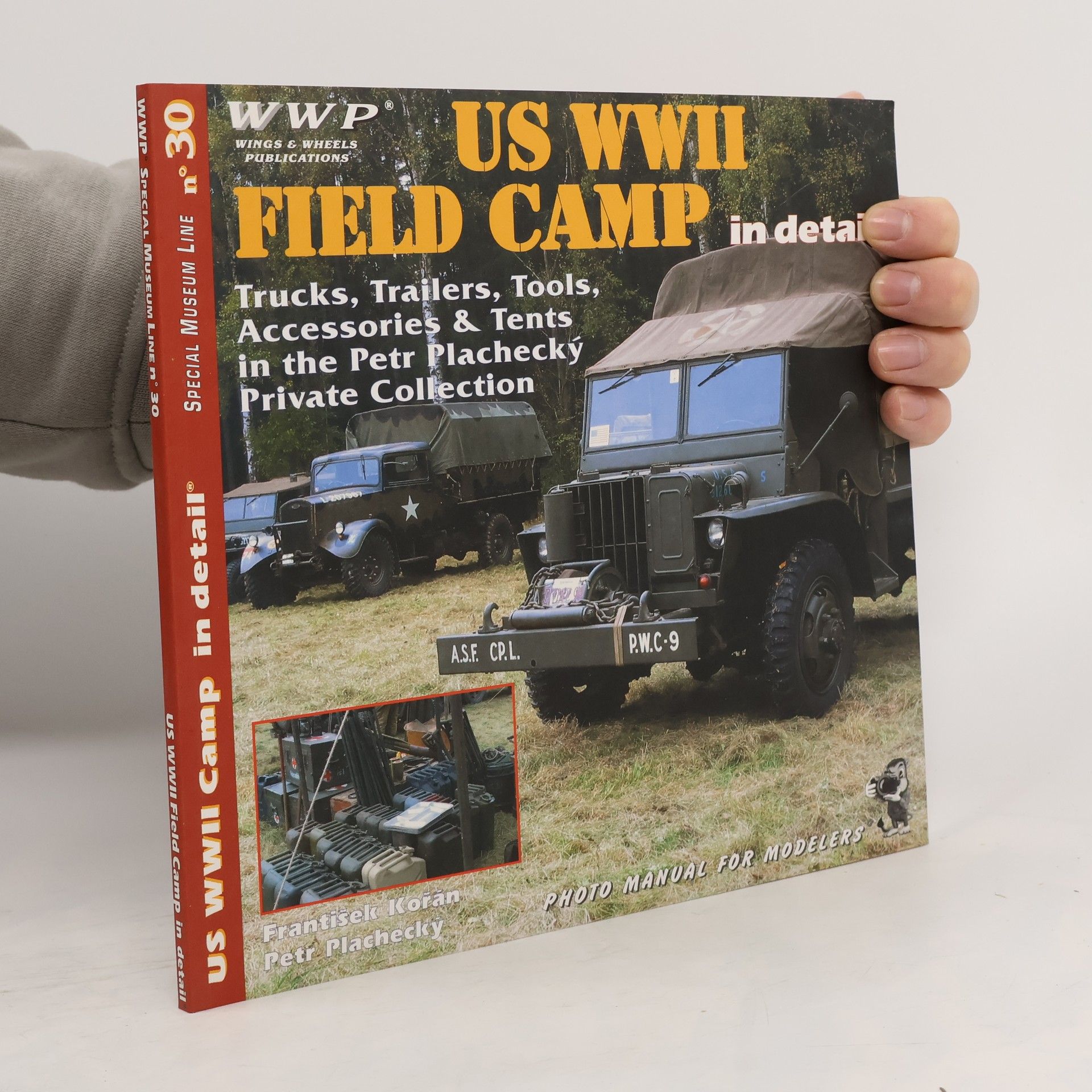 František Kořán US WWII field camp in detail