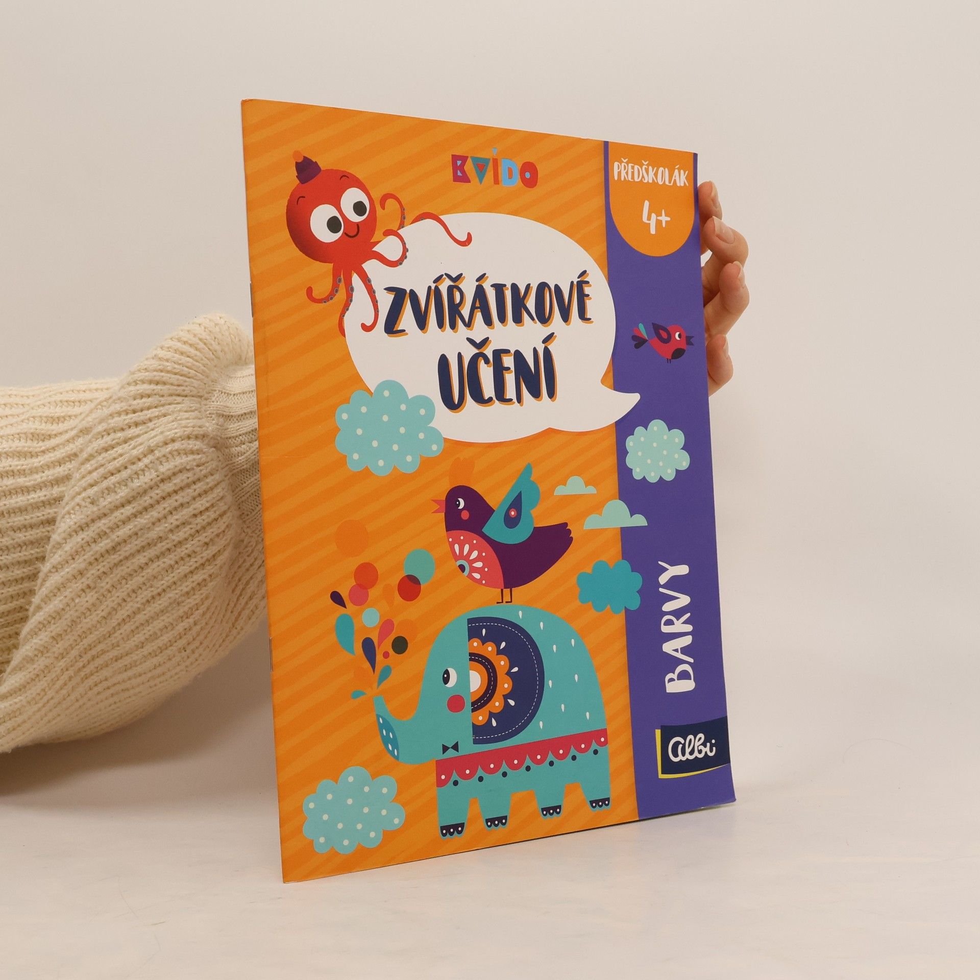 Kolektiv autorů Zvířátkové učení. Barvy