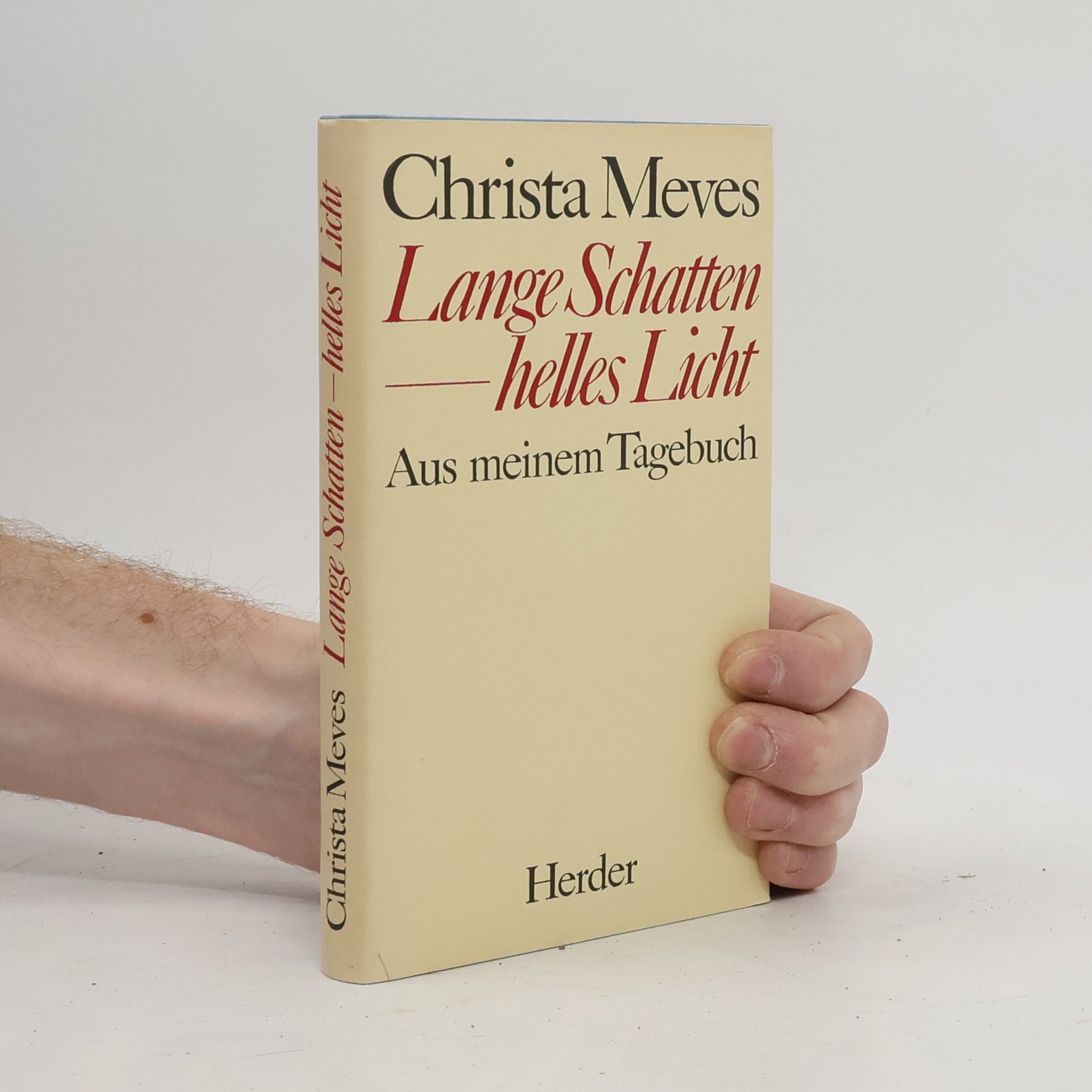 Christa Meves Lange Schatten, helles Licht