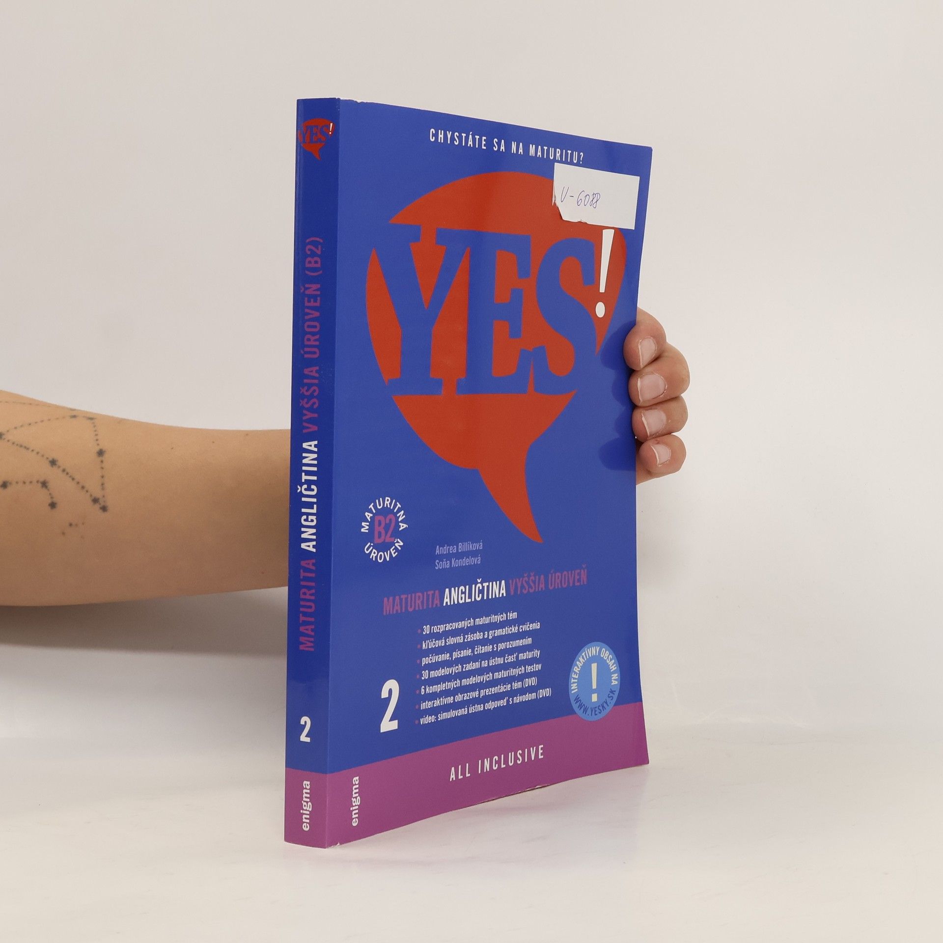 Andrea Bilíková Yes! Maturita. Angličtina. Vyššia úroveň 2