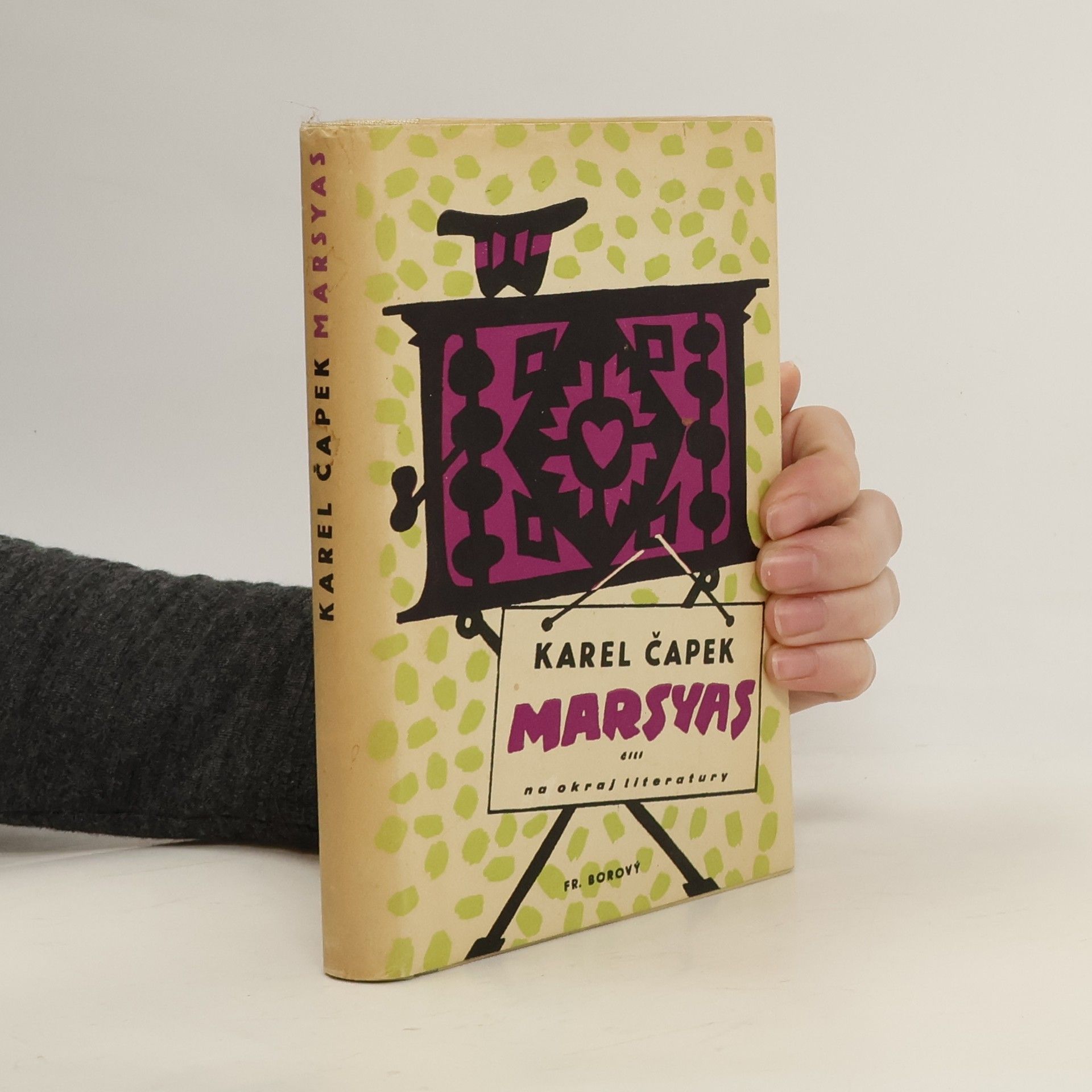 Karel Čapek Marsyas čili na okraj literatury 1919-1931