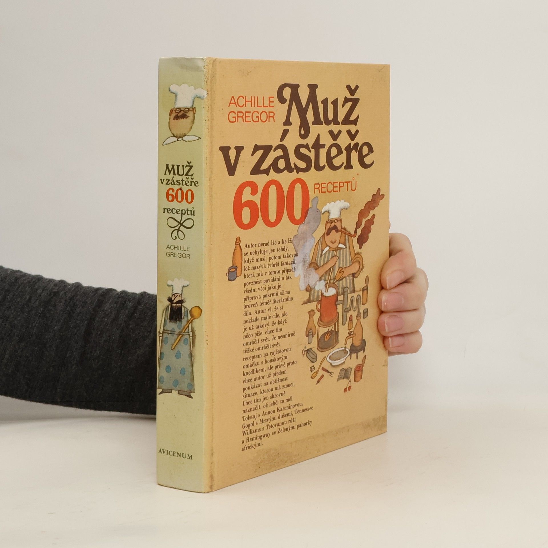 Muž v zástěře. 600 receptů