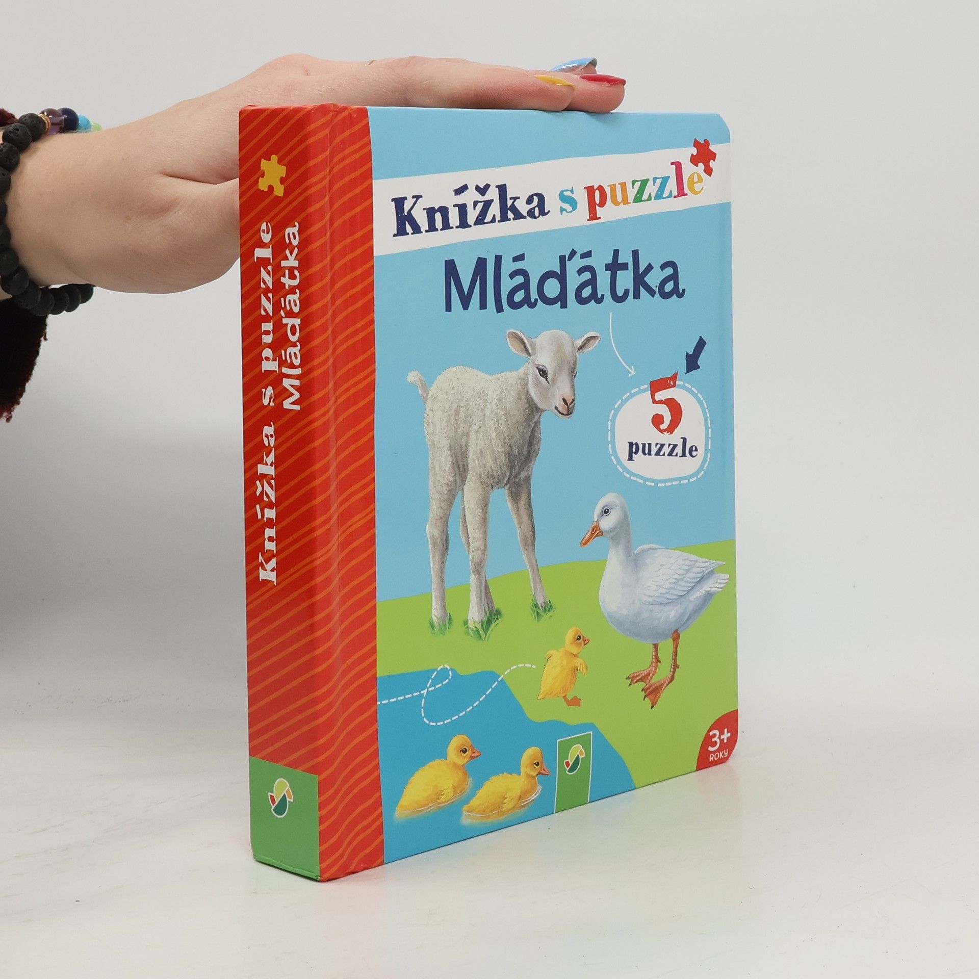 Autorenkollektiv Knížka s puzzle: Mláďátka