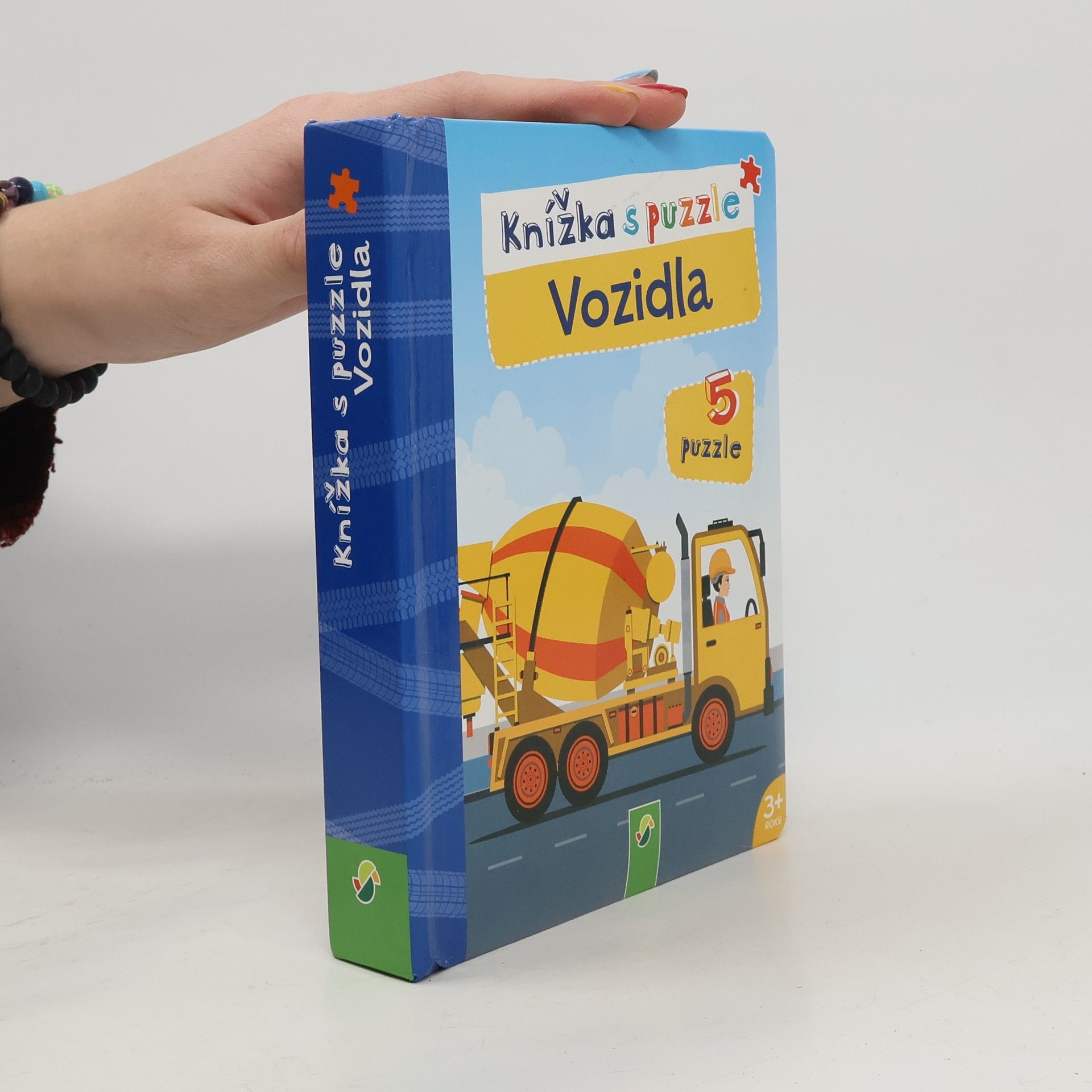 Kolektiv autorů Knížka s puzzle: Vozidla