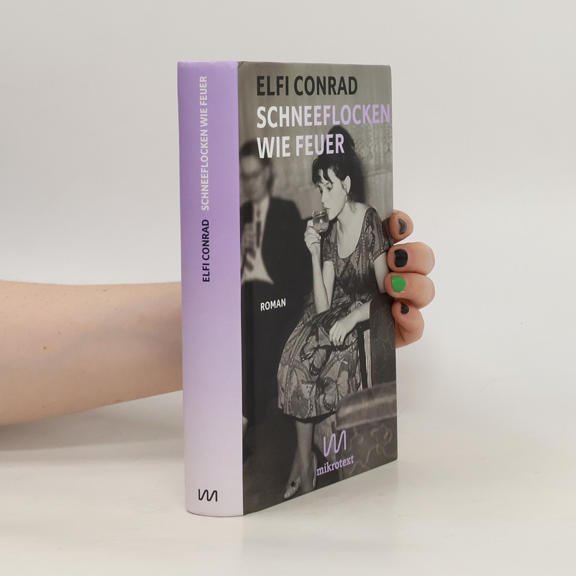 Schneeflocken wie Feuer