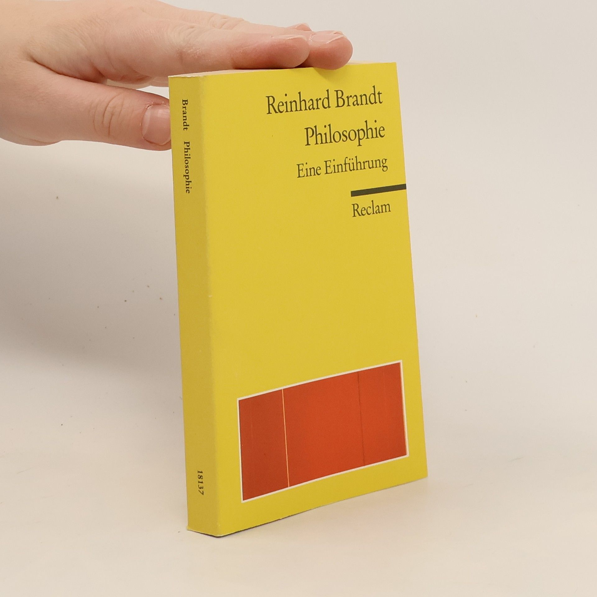 Reinhard Brandt Philosophie