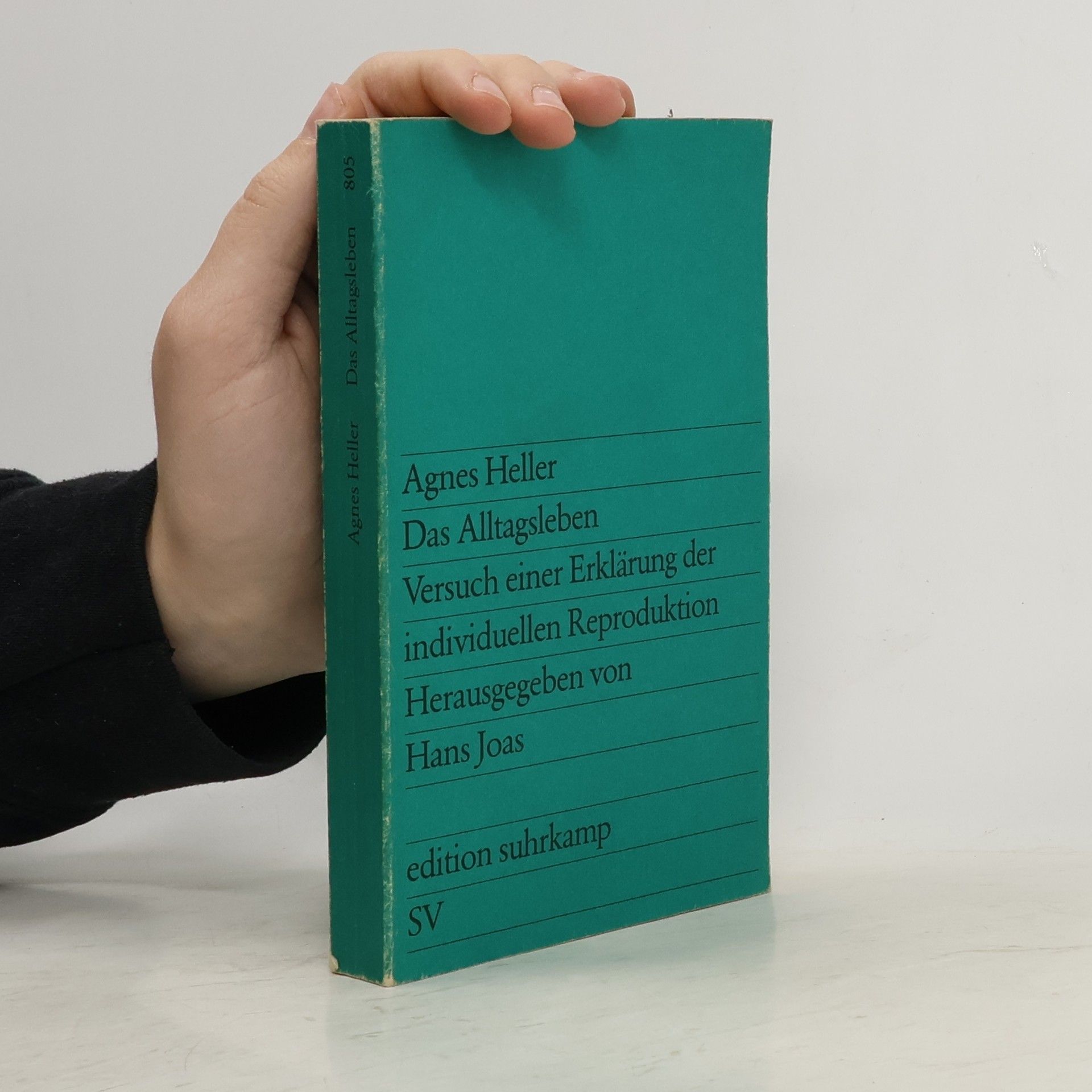 A. gnes Heller Das Alltagsleben