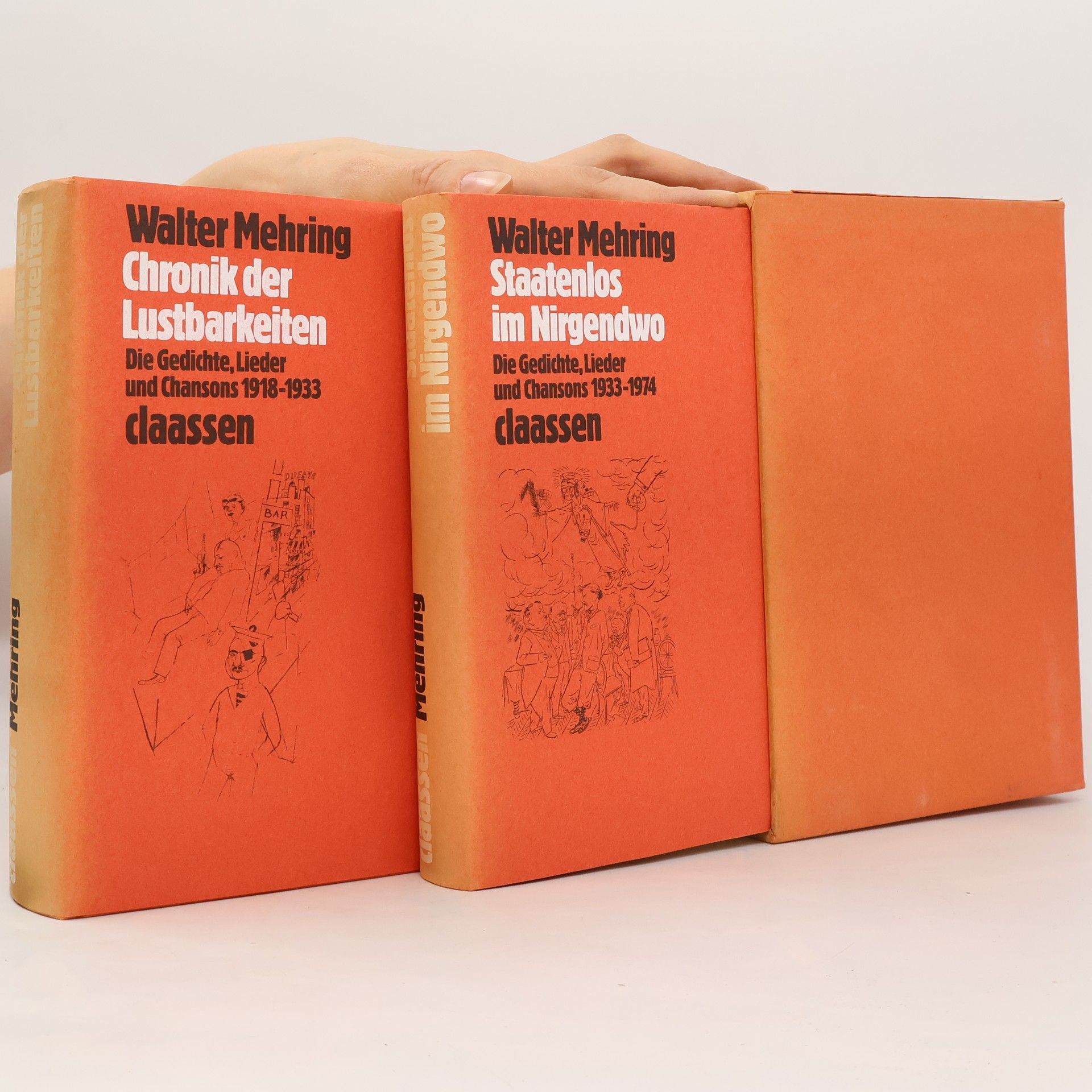 Walter Mehring Chronik der Lustbarkeiten. Staatenlos im Nirgendwo.